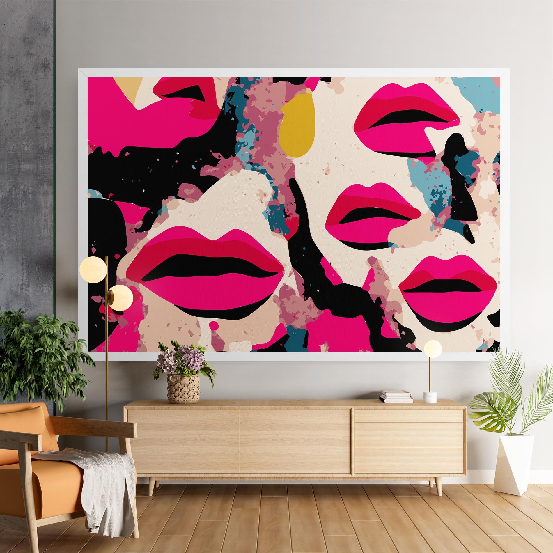 Pink Lips mockup 9