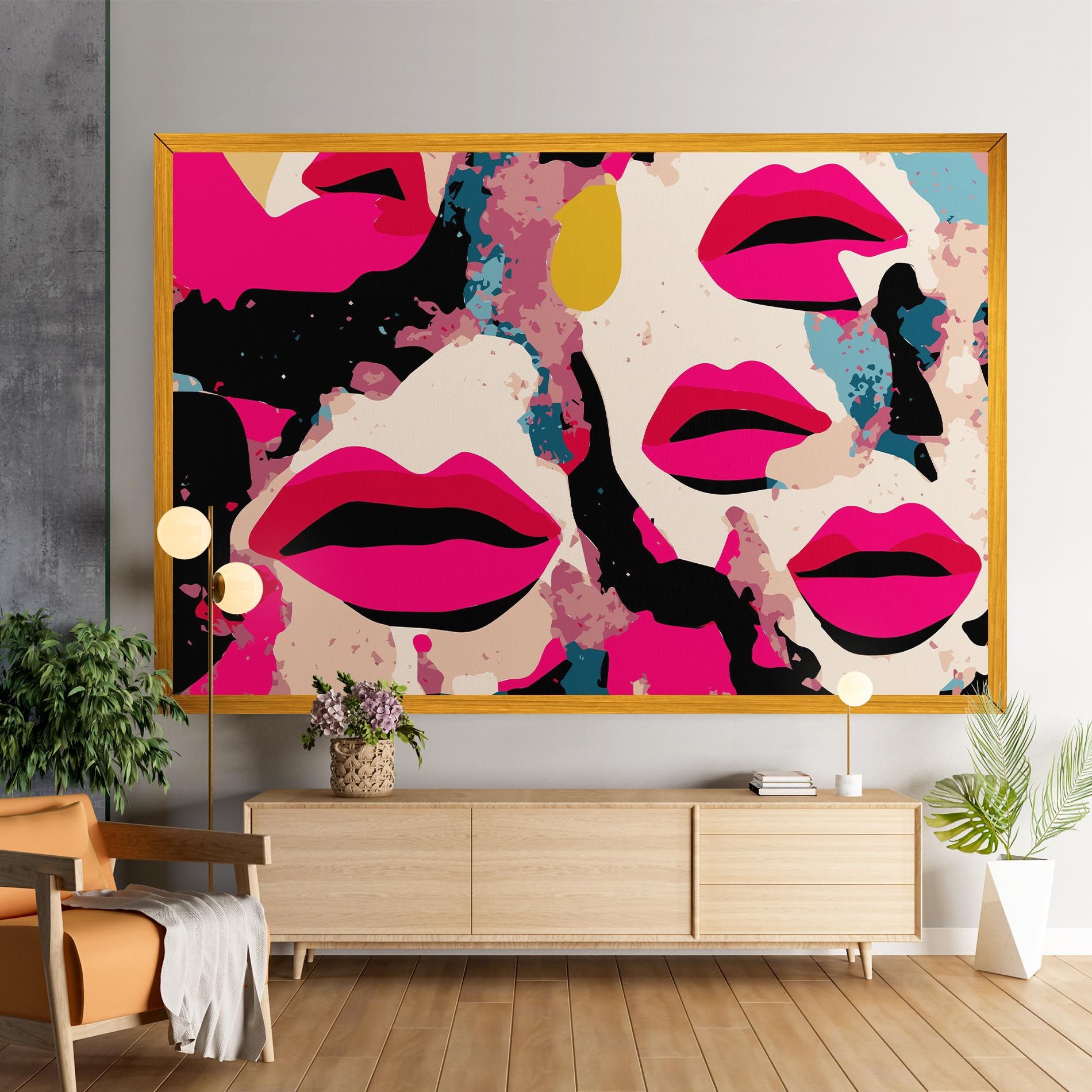 Pink Lips mockup 9