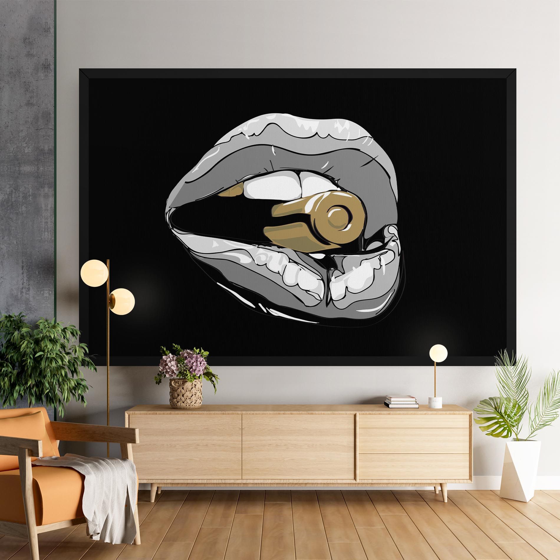 Grey Bullet Lips mockup 9