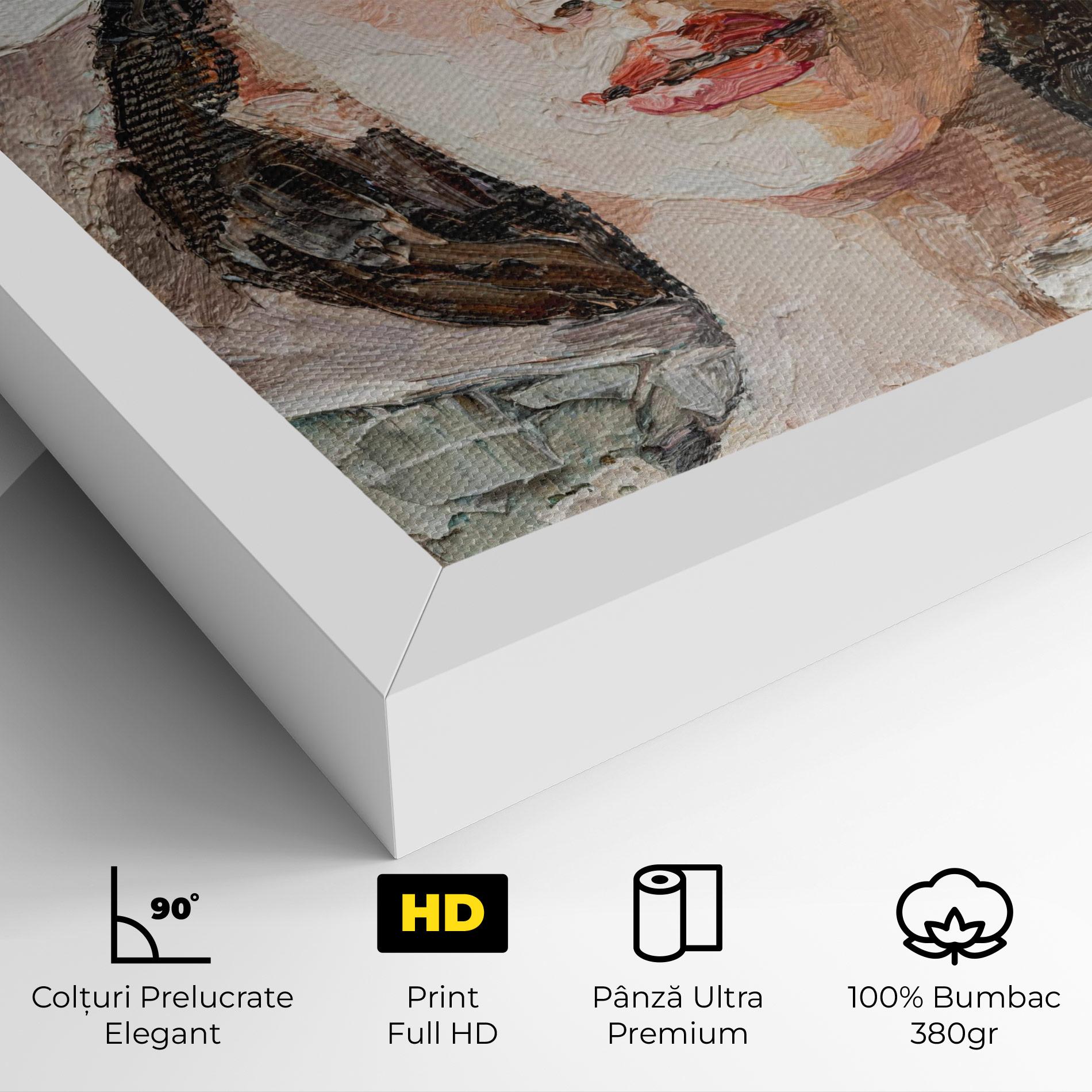 Tablou Canvas White Lady mockup 4