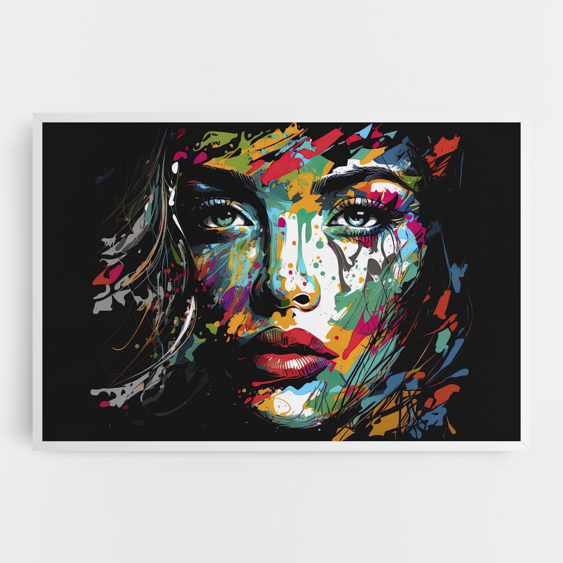Tablou Canvas Abstract Stylish Portrait mockup 0