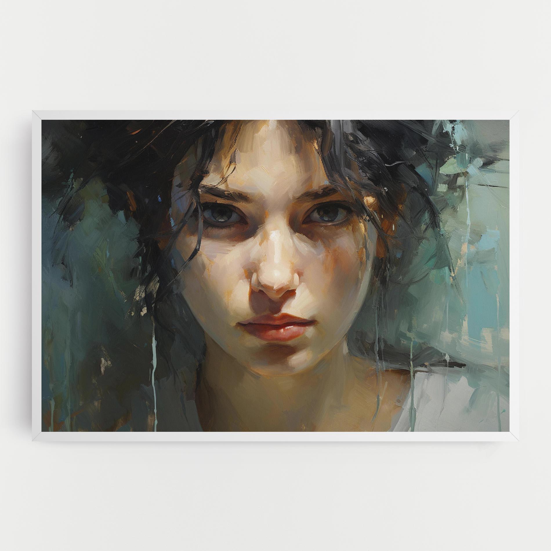 Tablou Canvas Intense Portrait mockup 0