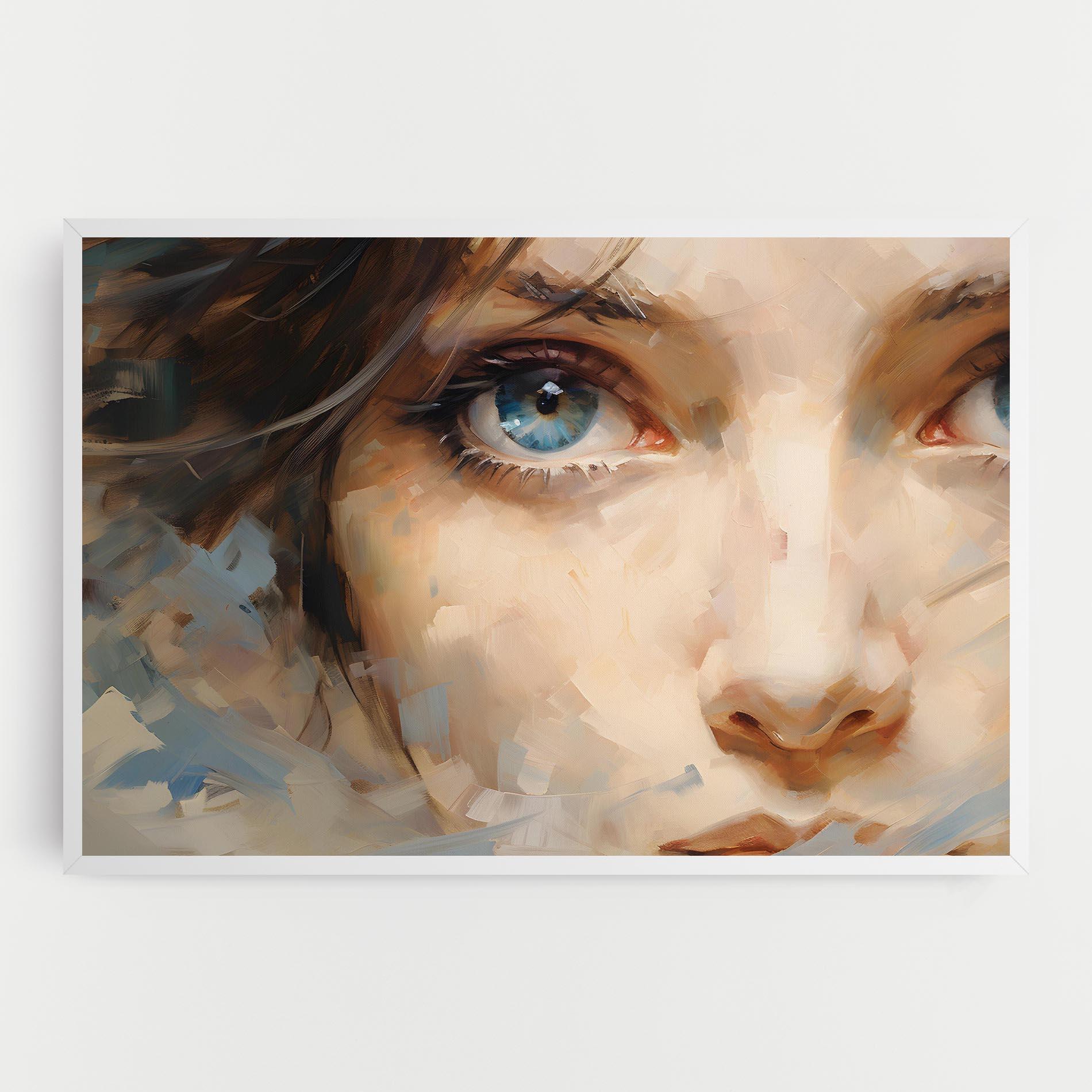 Tablou Canvas Pupil Blue Iris mockup 0