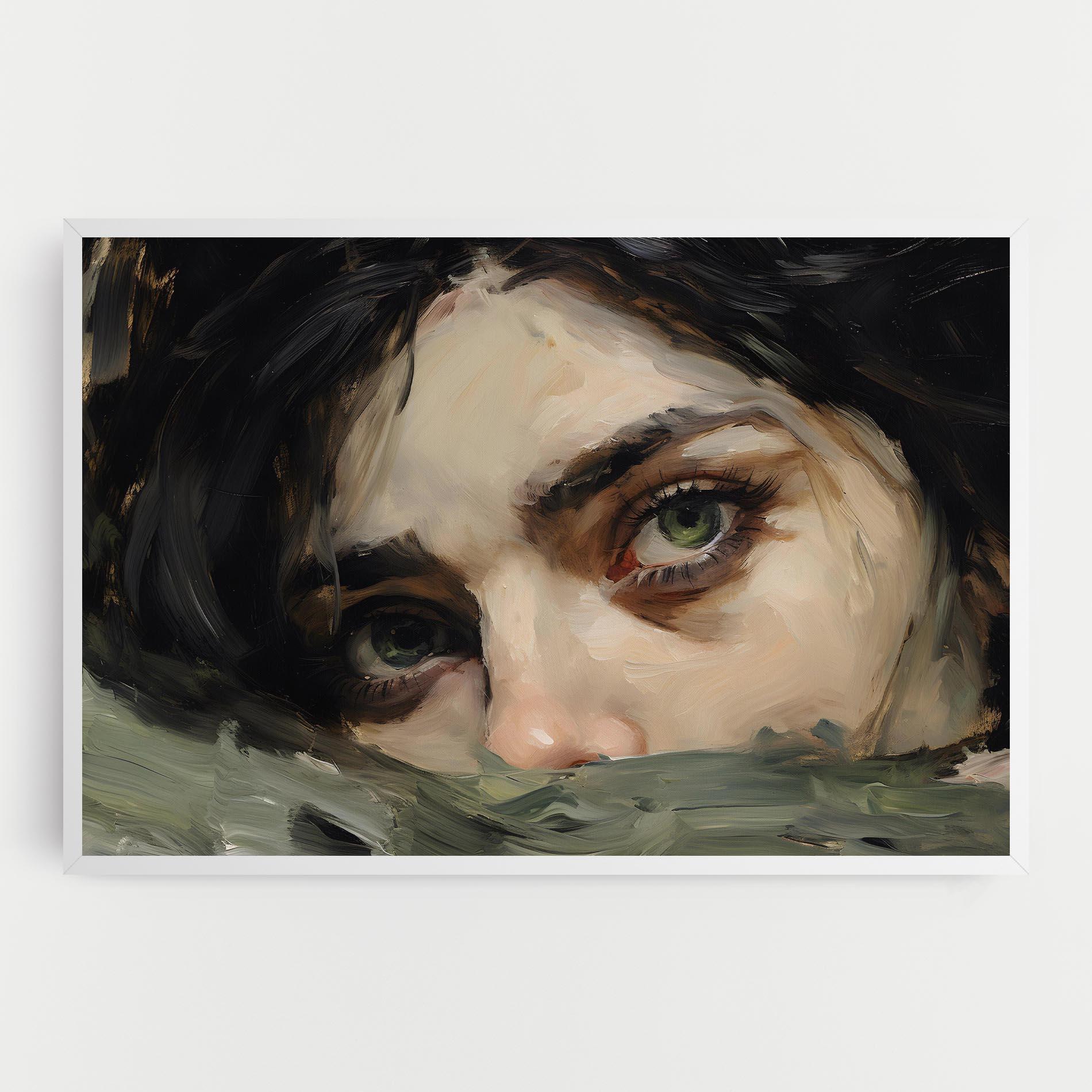 Tablou Canvas Pupil Green Iris mockup 0