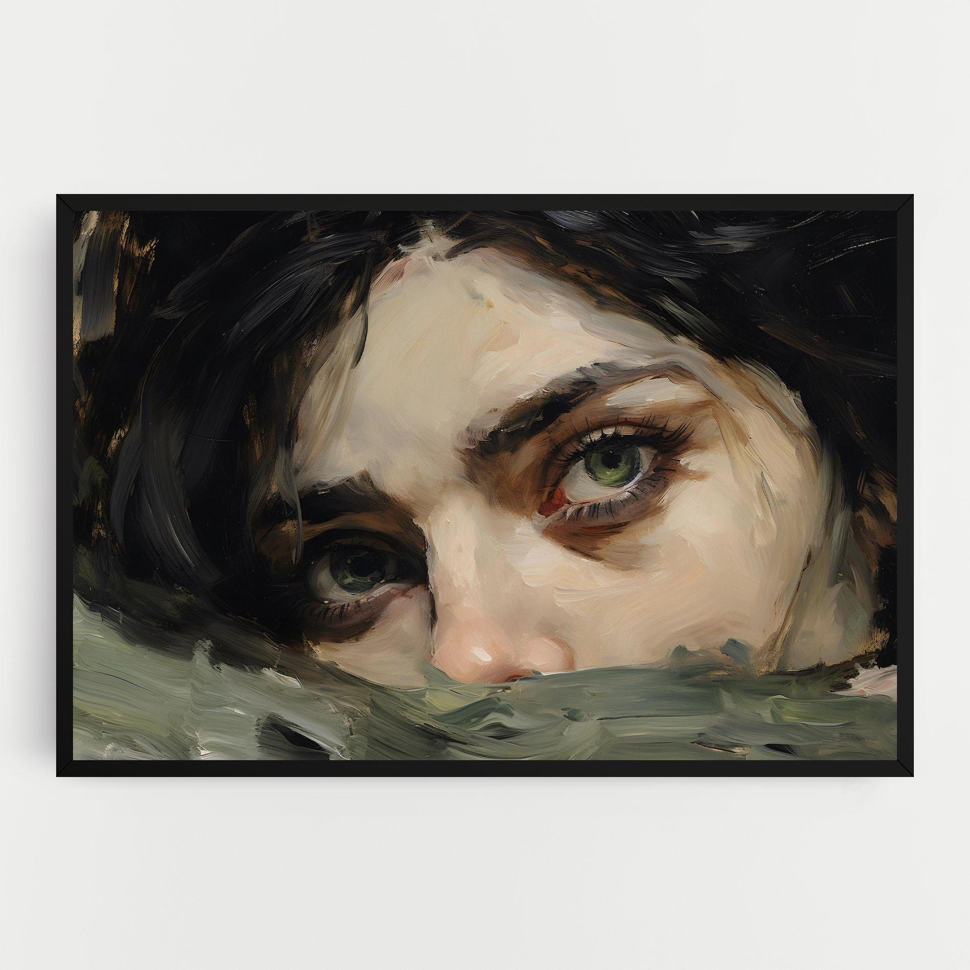 Tablou Canvas Pupil Green Iris mockup 0