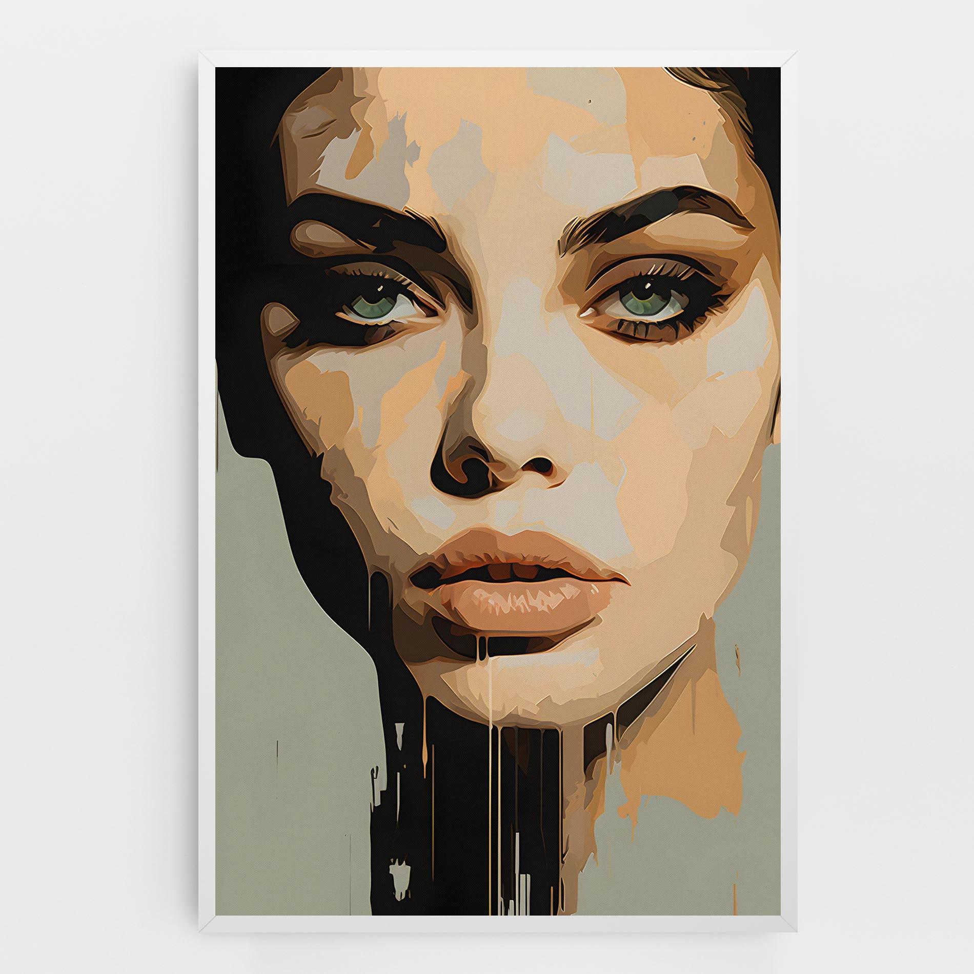 Tablou Canvas Apologetic Face mockup 0