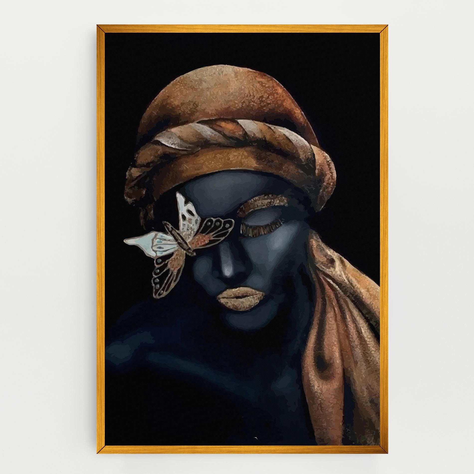 Butterfly Lady mockup 0