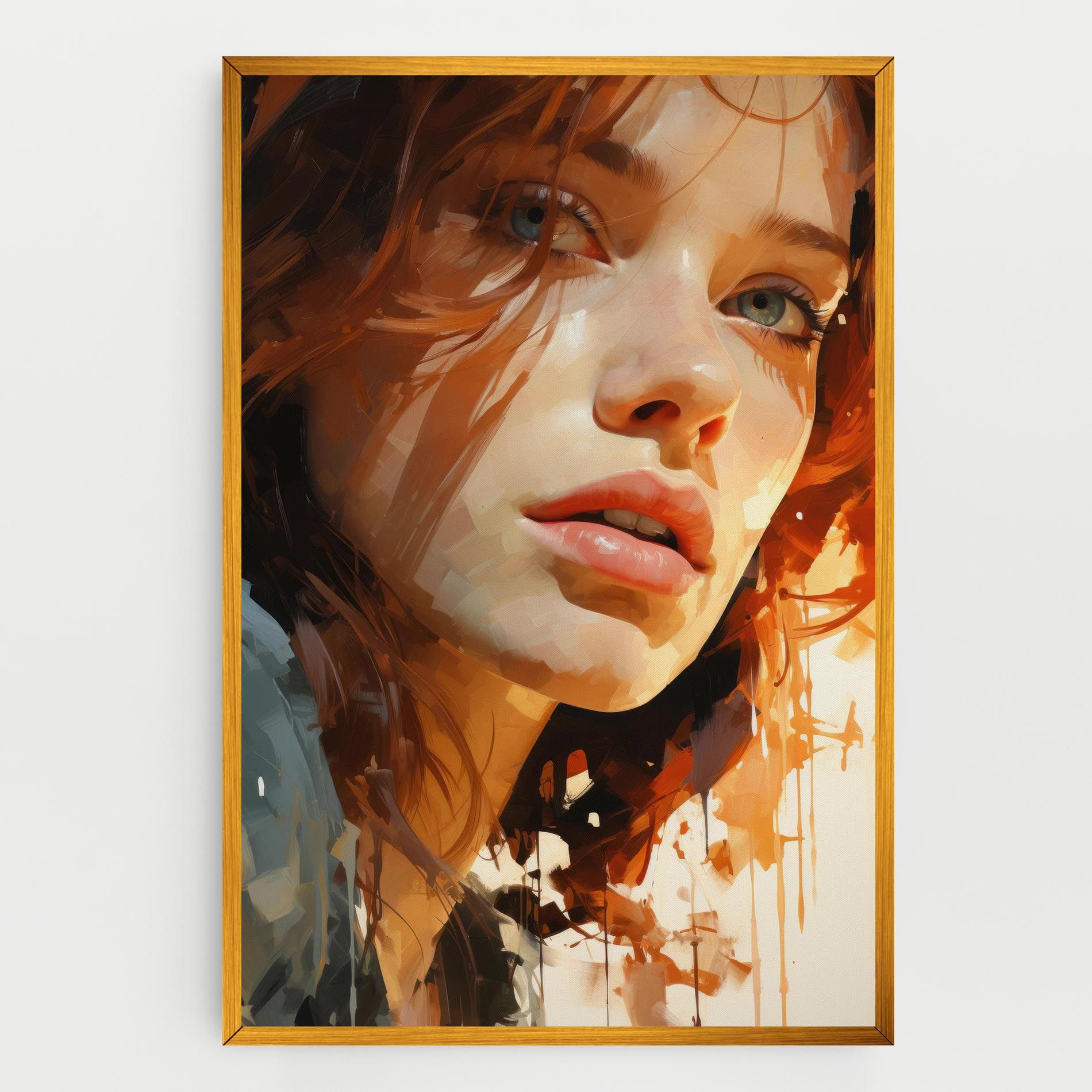 Pretty Woman Portrait mockup 0