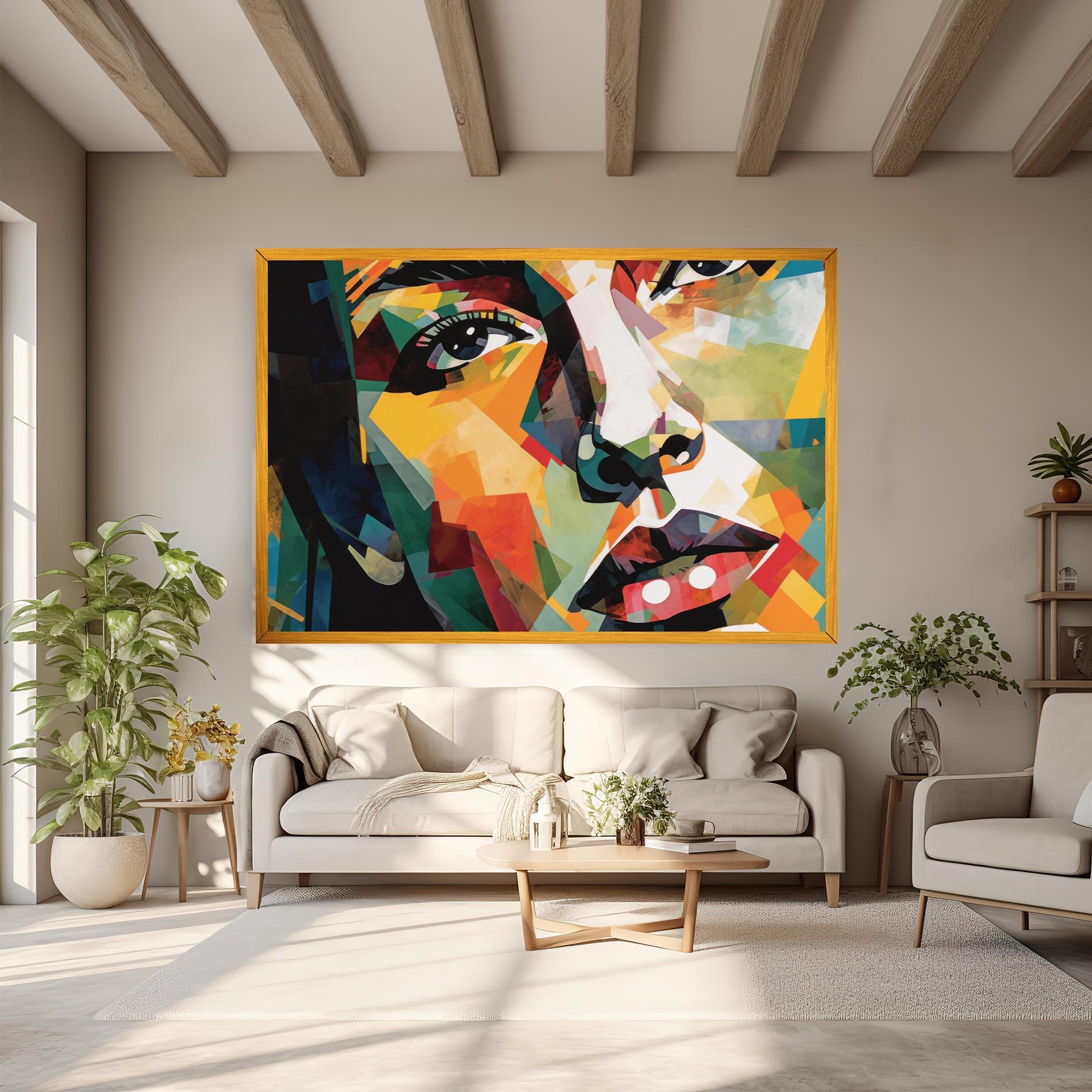 Tablou Canvas Neoexpressionism mockup 6