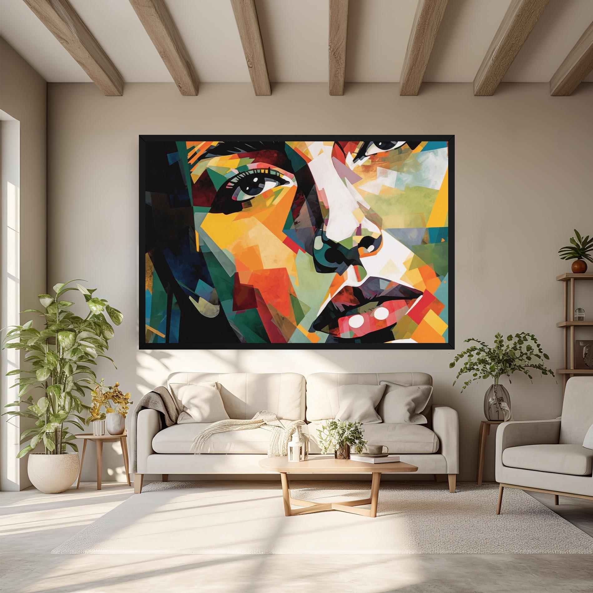 Tablou Canvas Neoexpressionism mockup 6