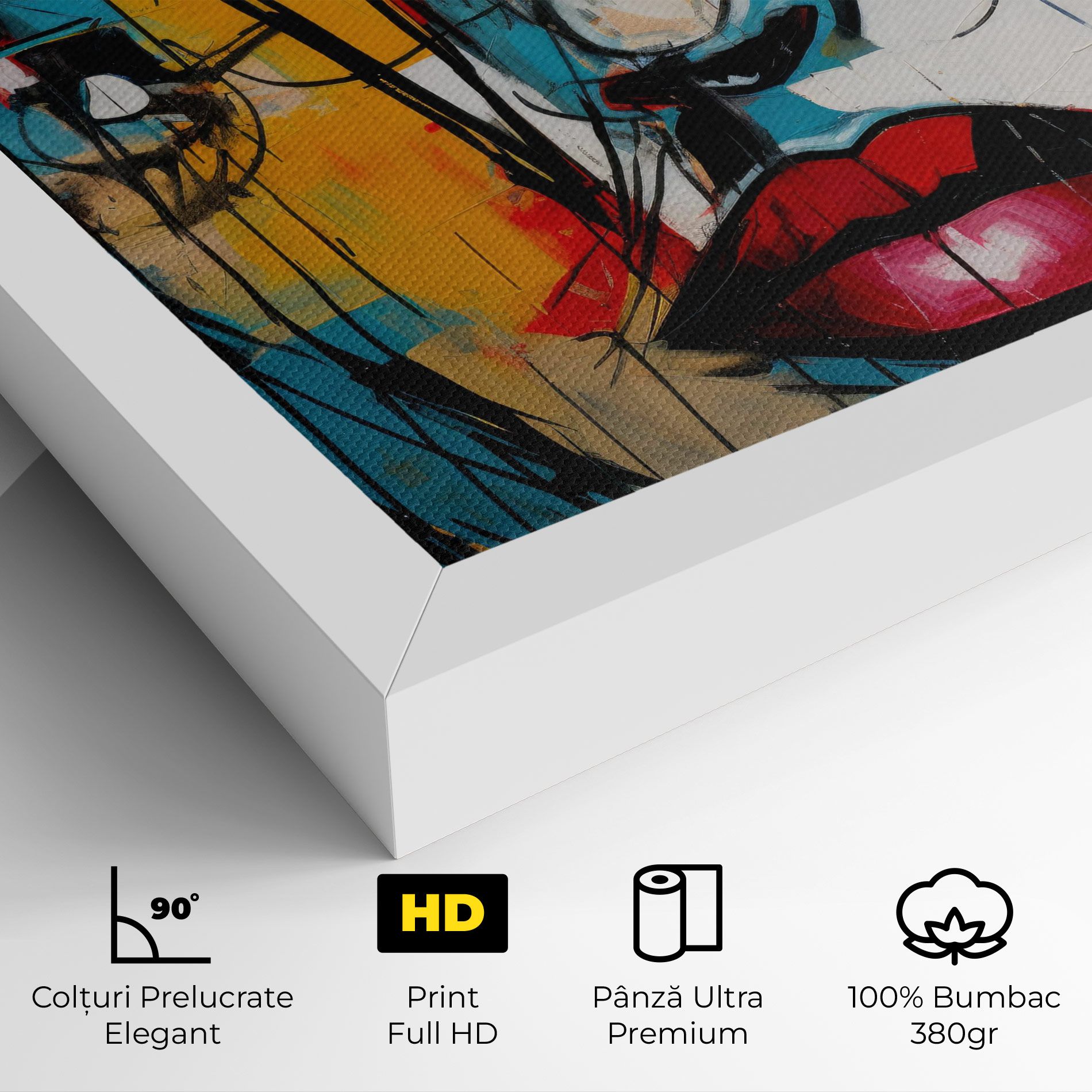 Abstract Drawing Portret mockup 4