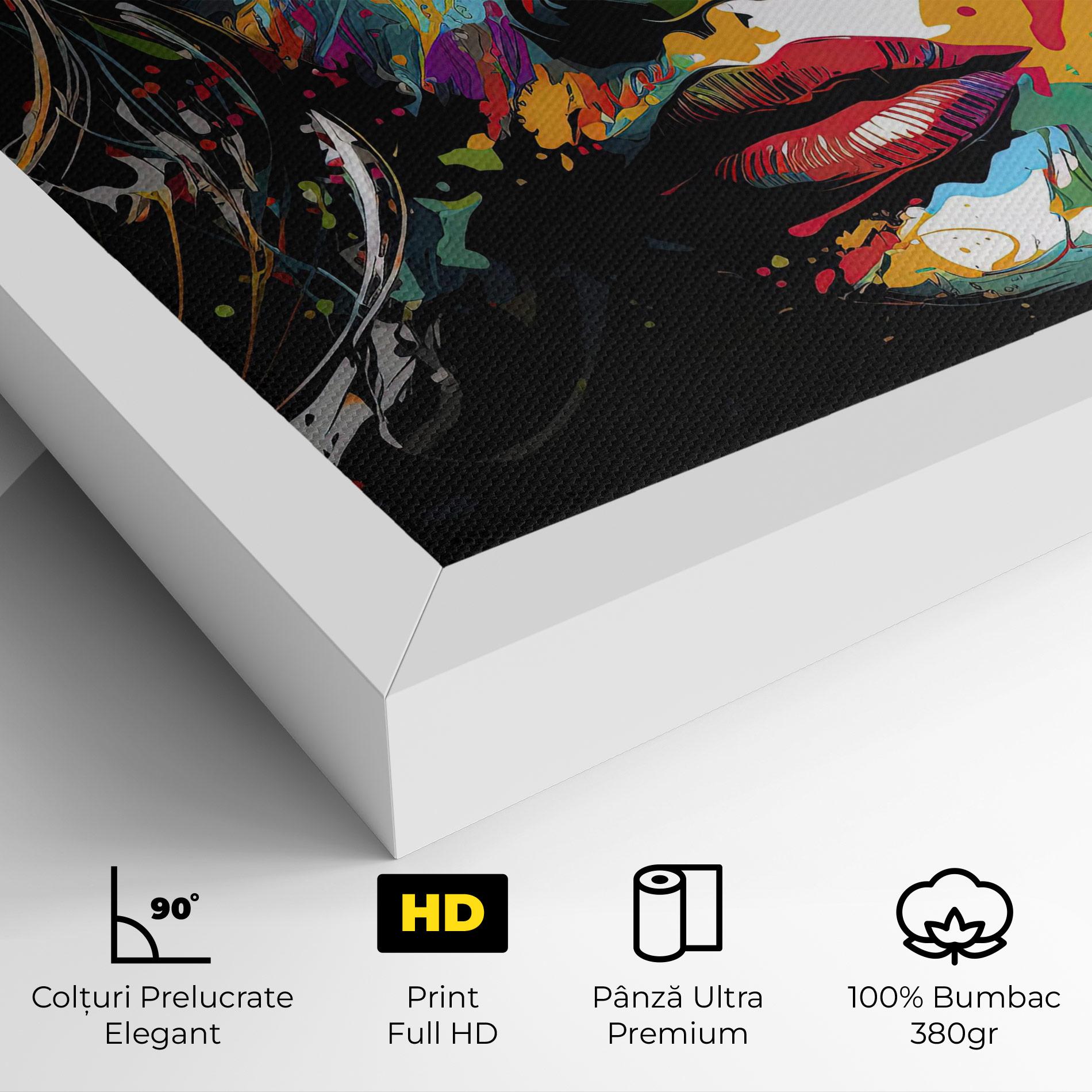 Tablou Canvas Abstract Stylish Portrait mockup 4