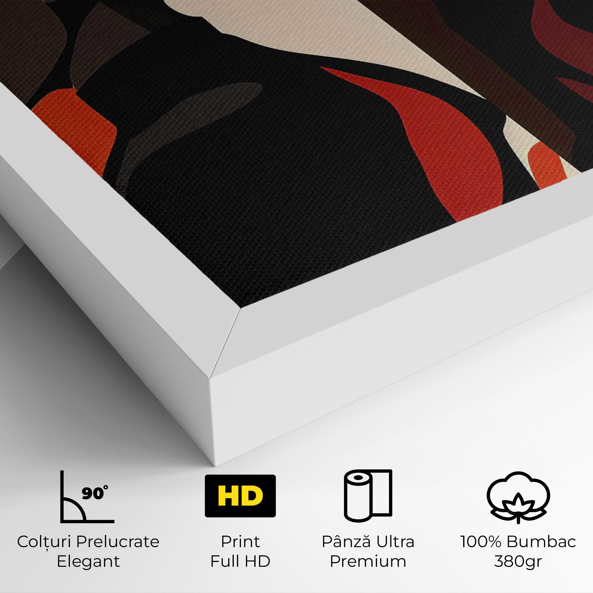 Tablou Canvas Graphical Portrait mockup 4