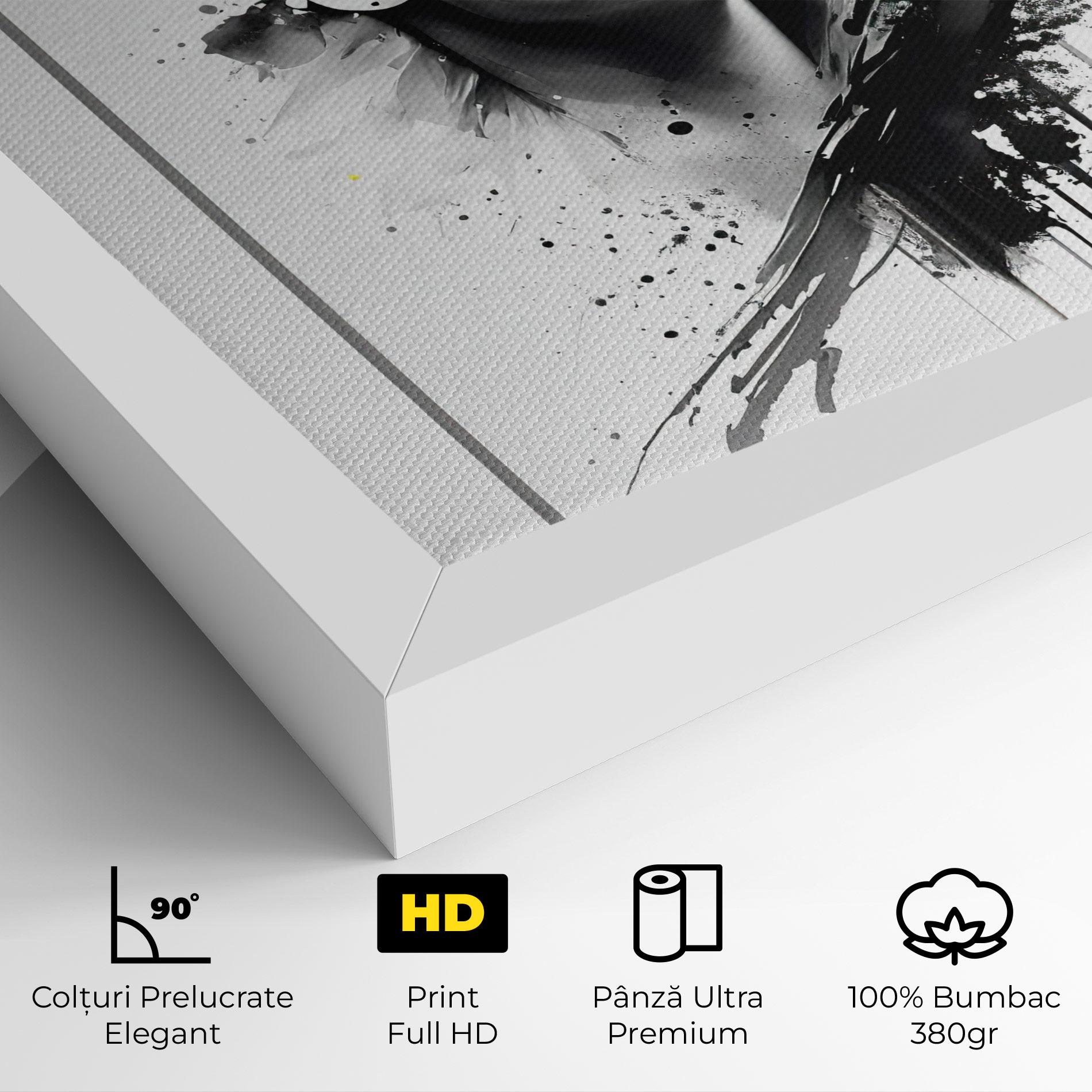 Tablou Canvas Ink Splash Portrait mockup 4