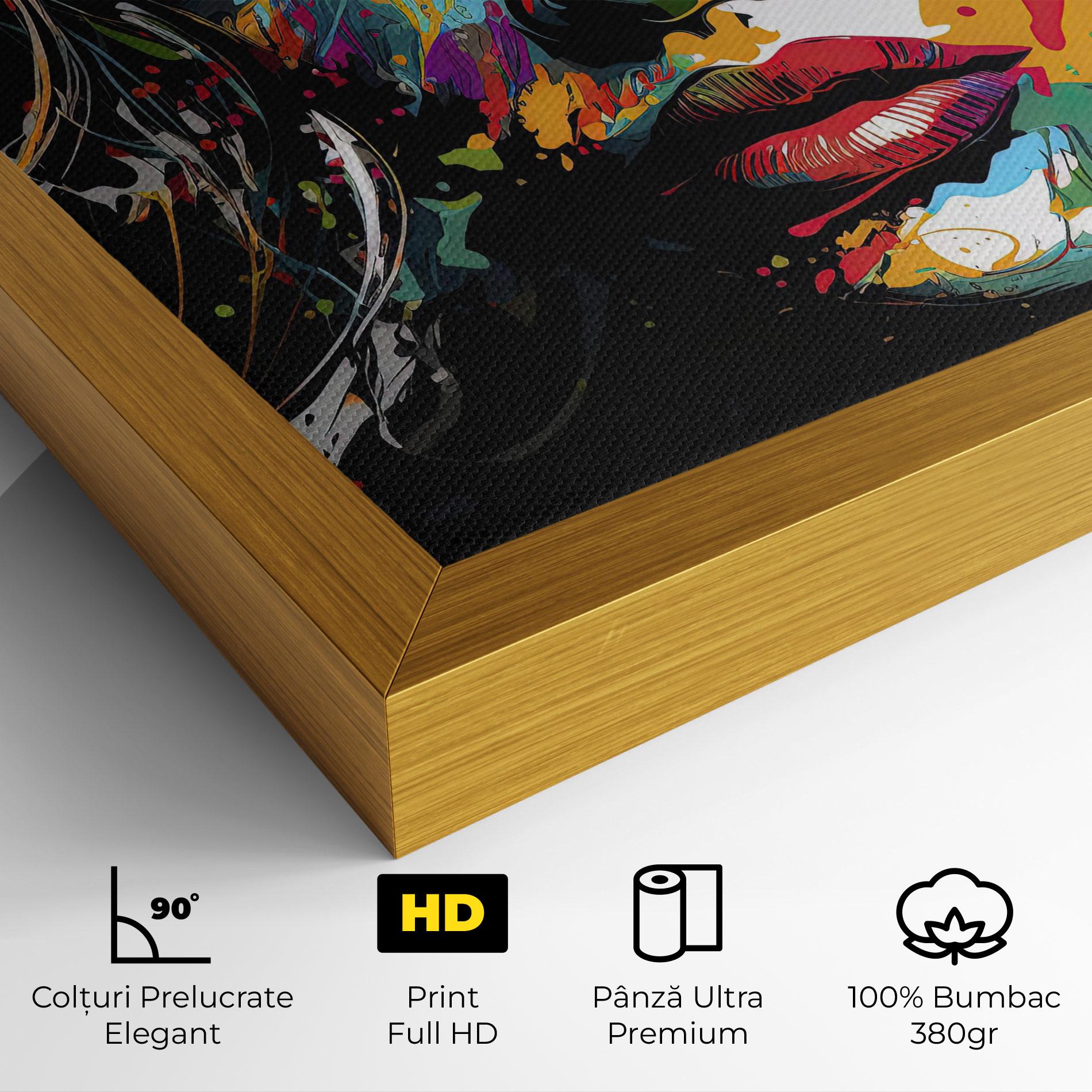 Tablou Canvas Abstract Stylish Portrait mockup 4