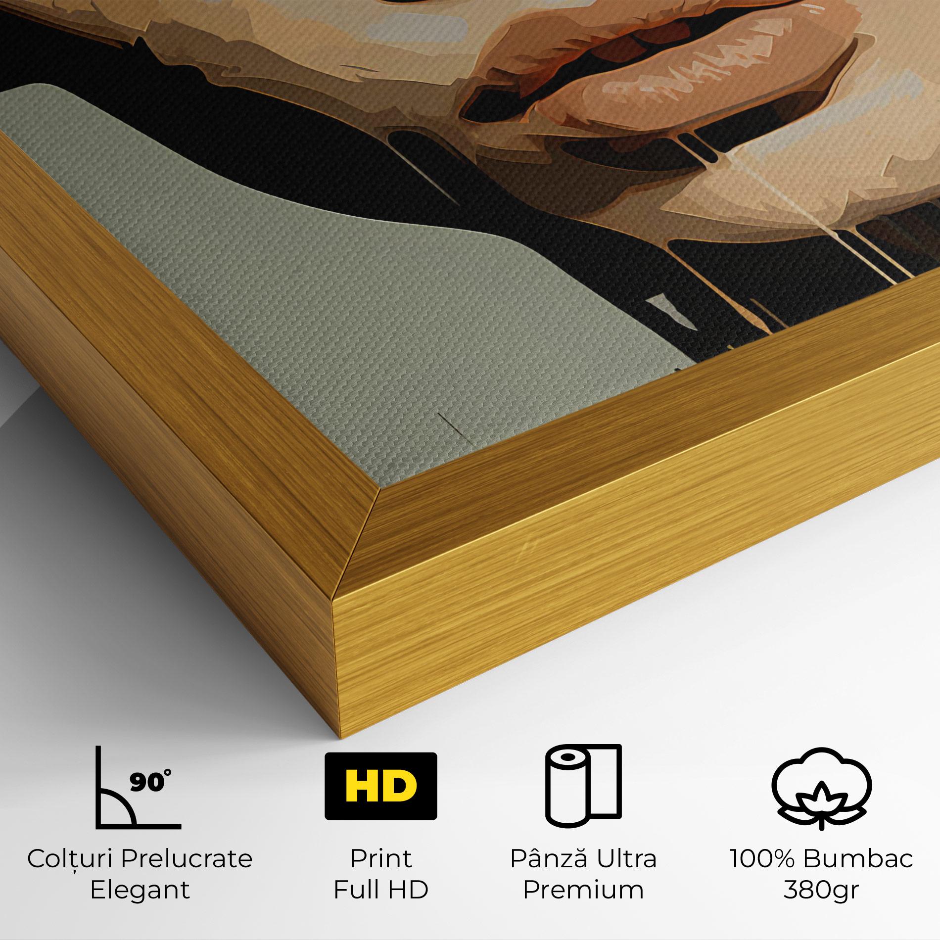 Tablou Canvas Apologetic Face mockup 4