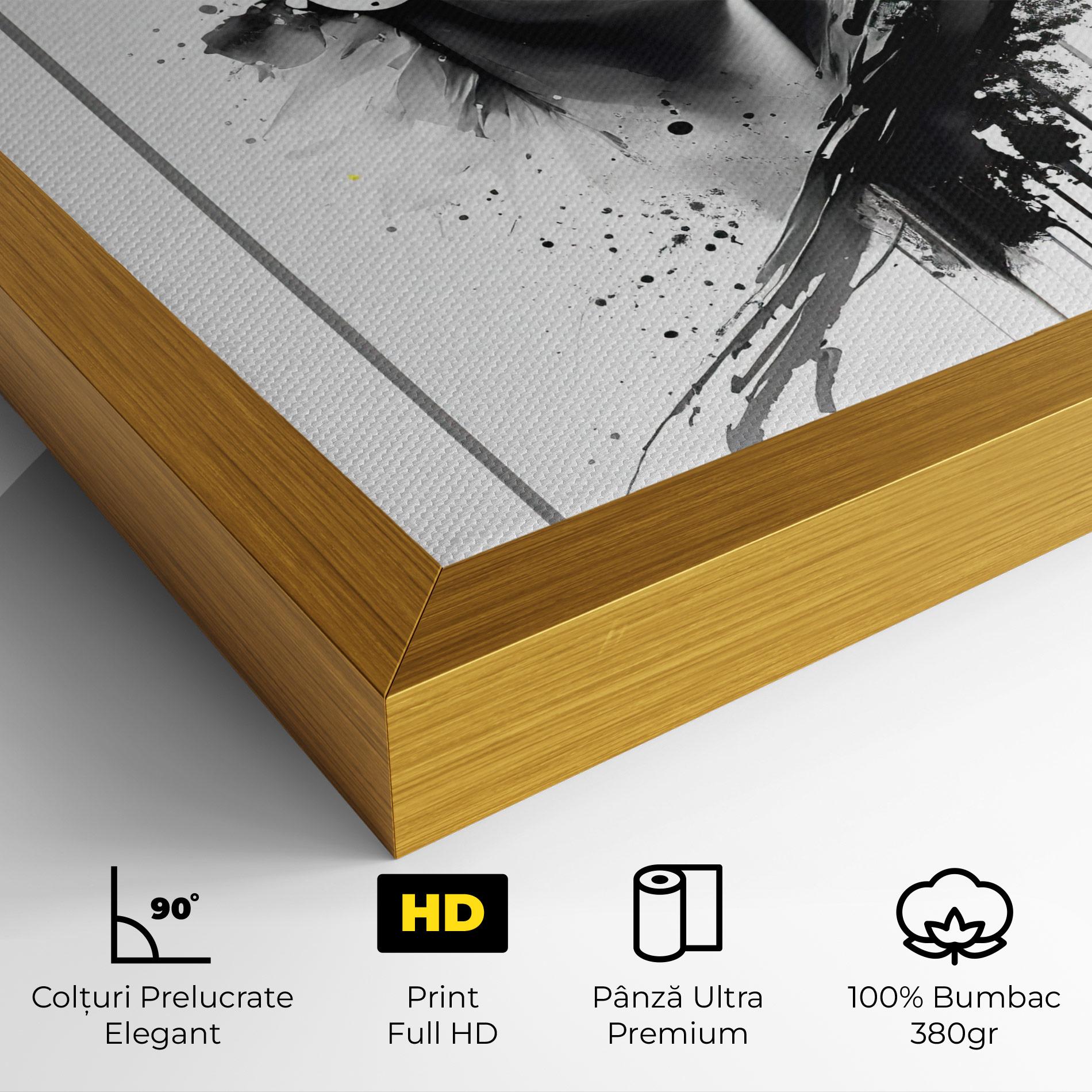 Tablou Canvas Ink Splash Portrait mockup 4