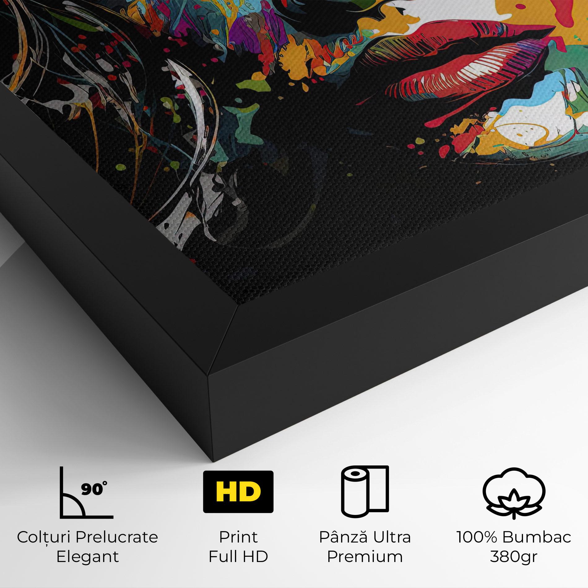 Tablou Canvas Abstract Stylish Portrait mockup 4