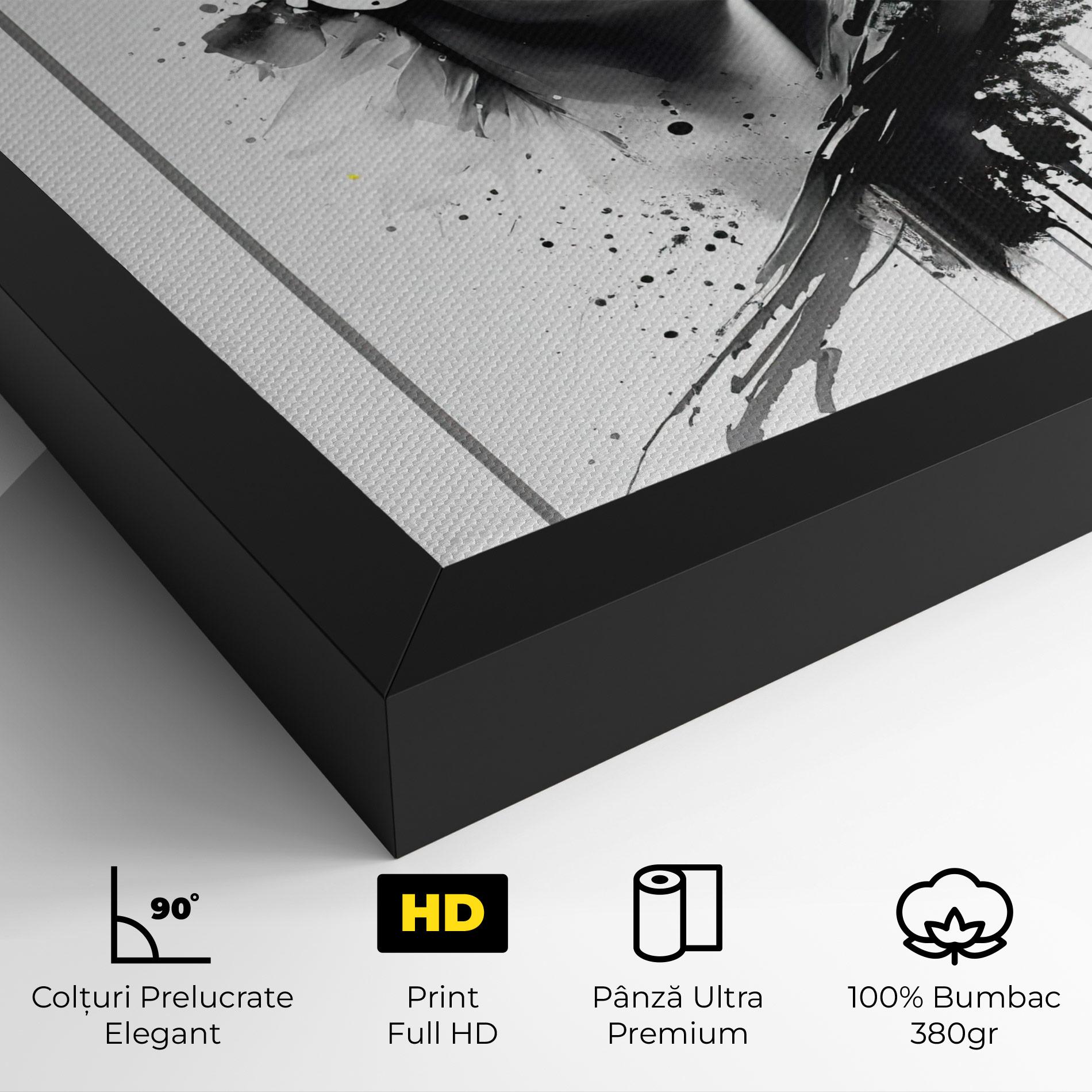 Tablou Canvas Ink Splash Portrait mockup 4