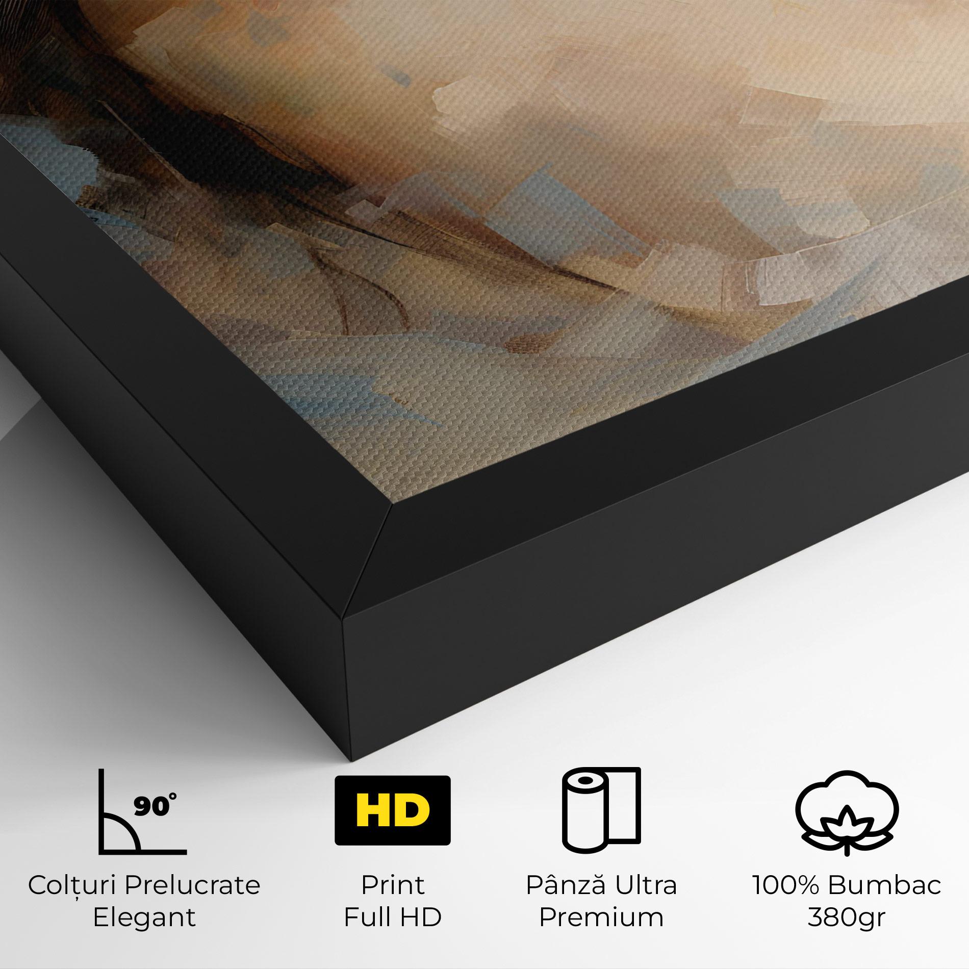 Tablou Canvas Pupil Blue Iris mockup 4