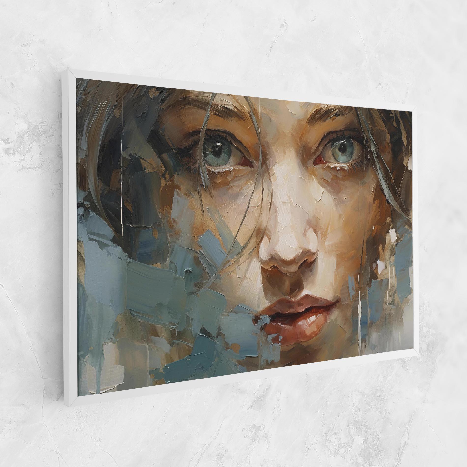 Tablou Canvas Expressive Portrait mockup 1