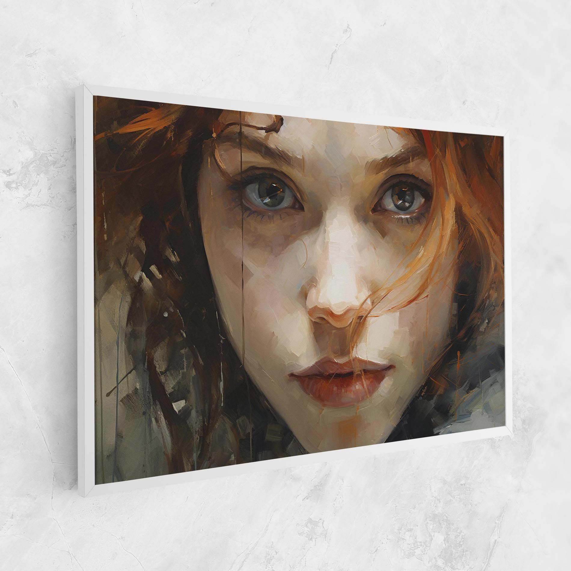 Portrait Oil Painting mockup 1