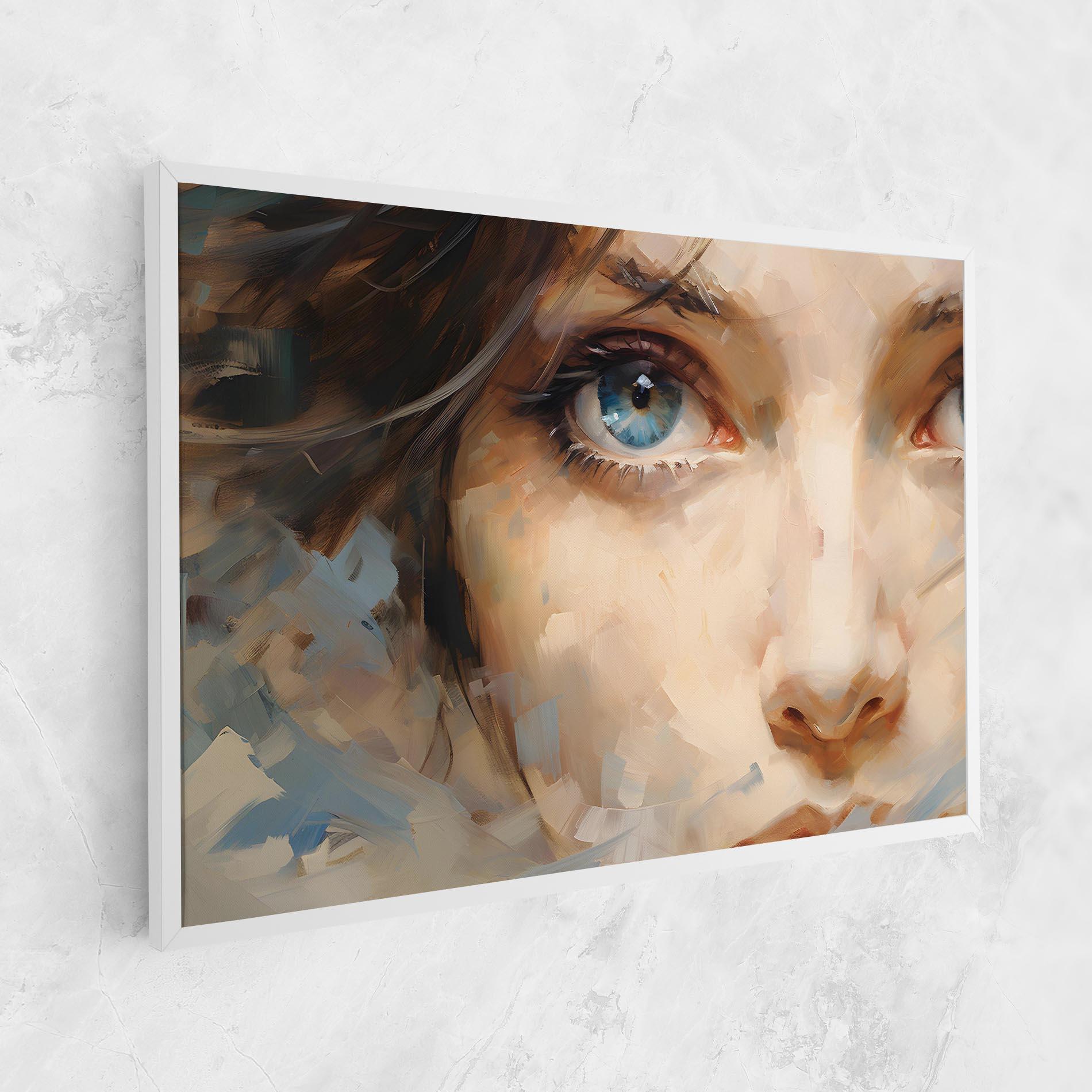 Tablou Canvas Pupil Blue Iris mockup 1