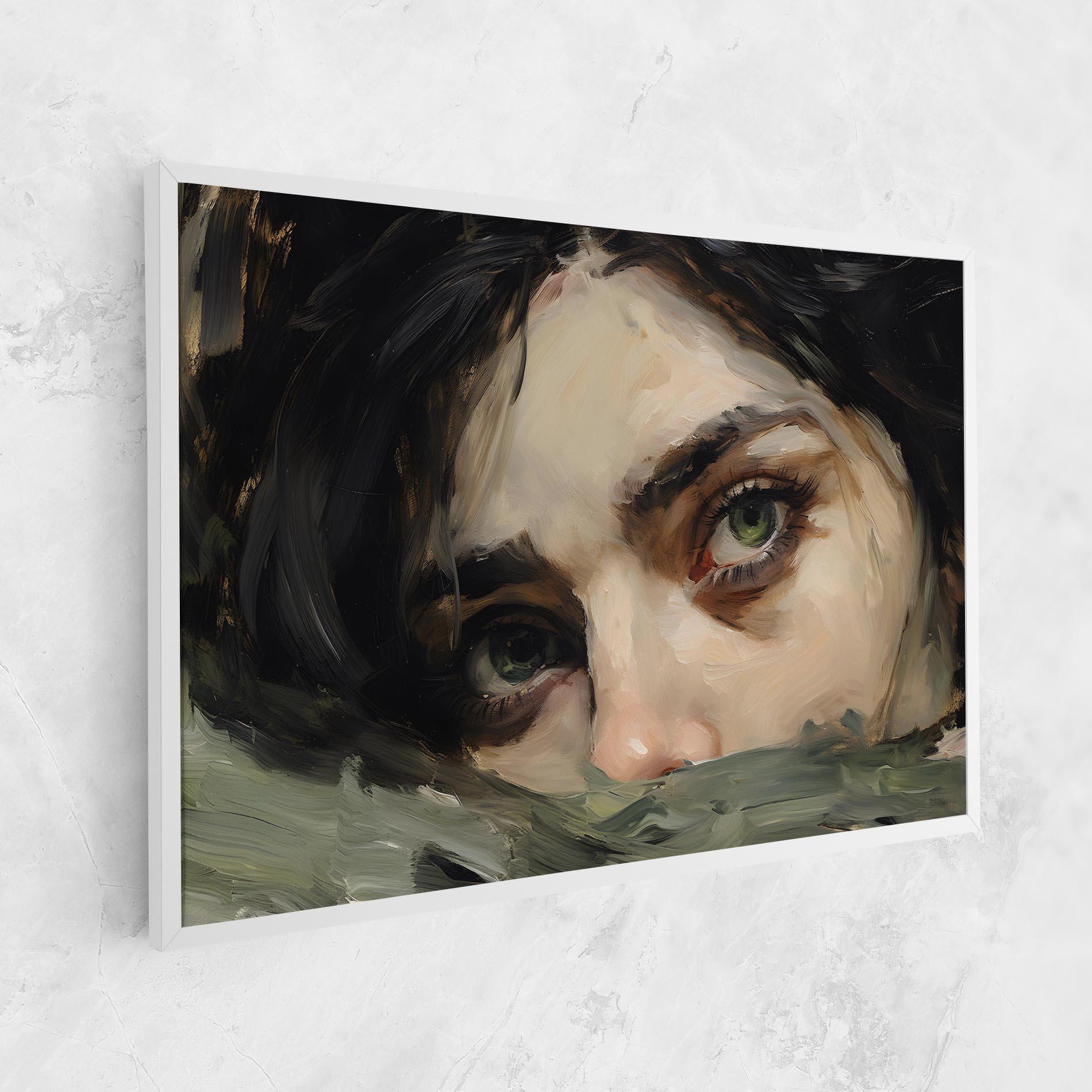 Tablou Canvas Pupil Green Iris mockup 1