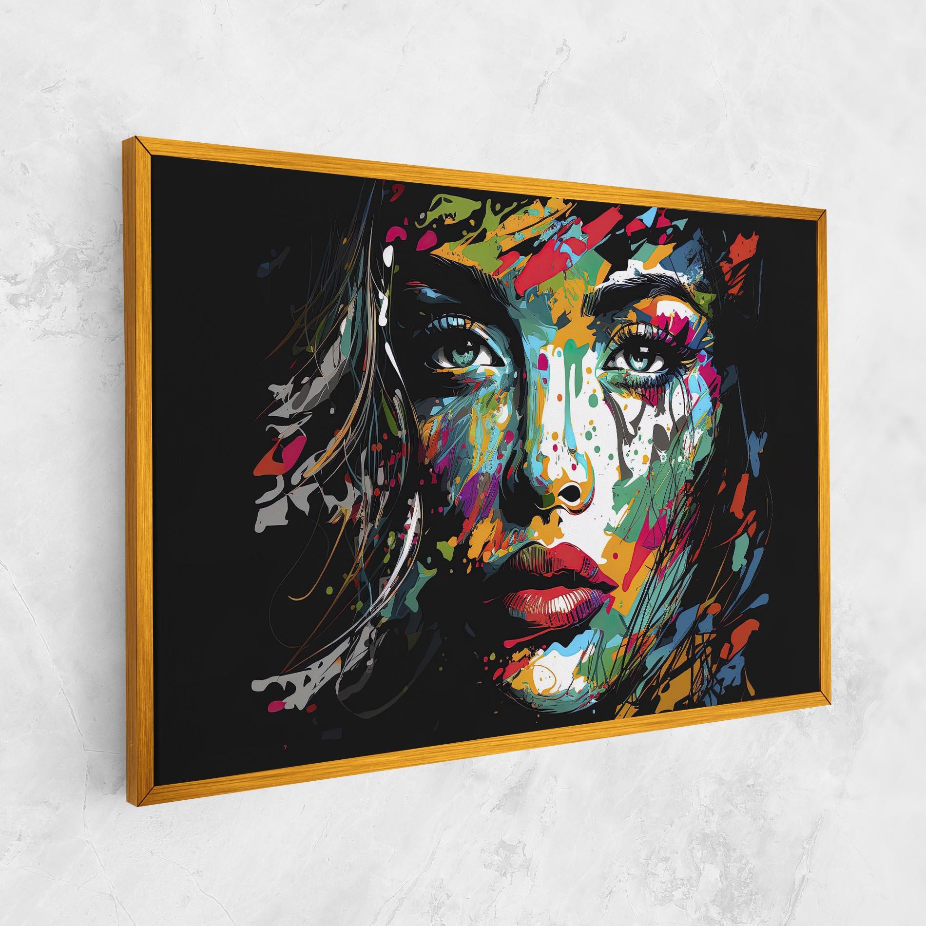 Tablou Canvas Abstract Stylish Portrait mockup 1