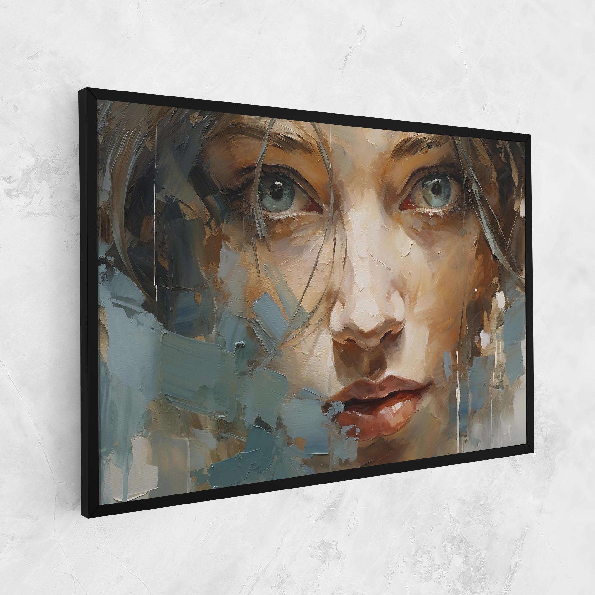 Tablou Canvas Expressive Portrait mockup 1