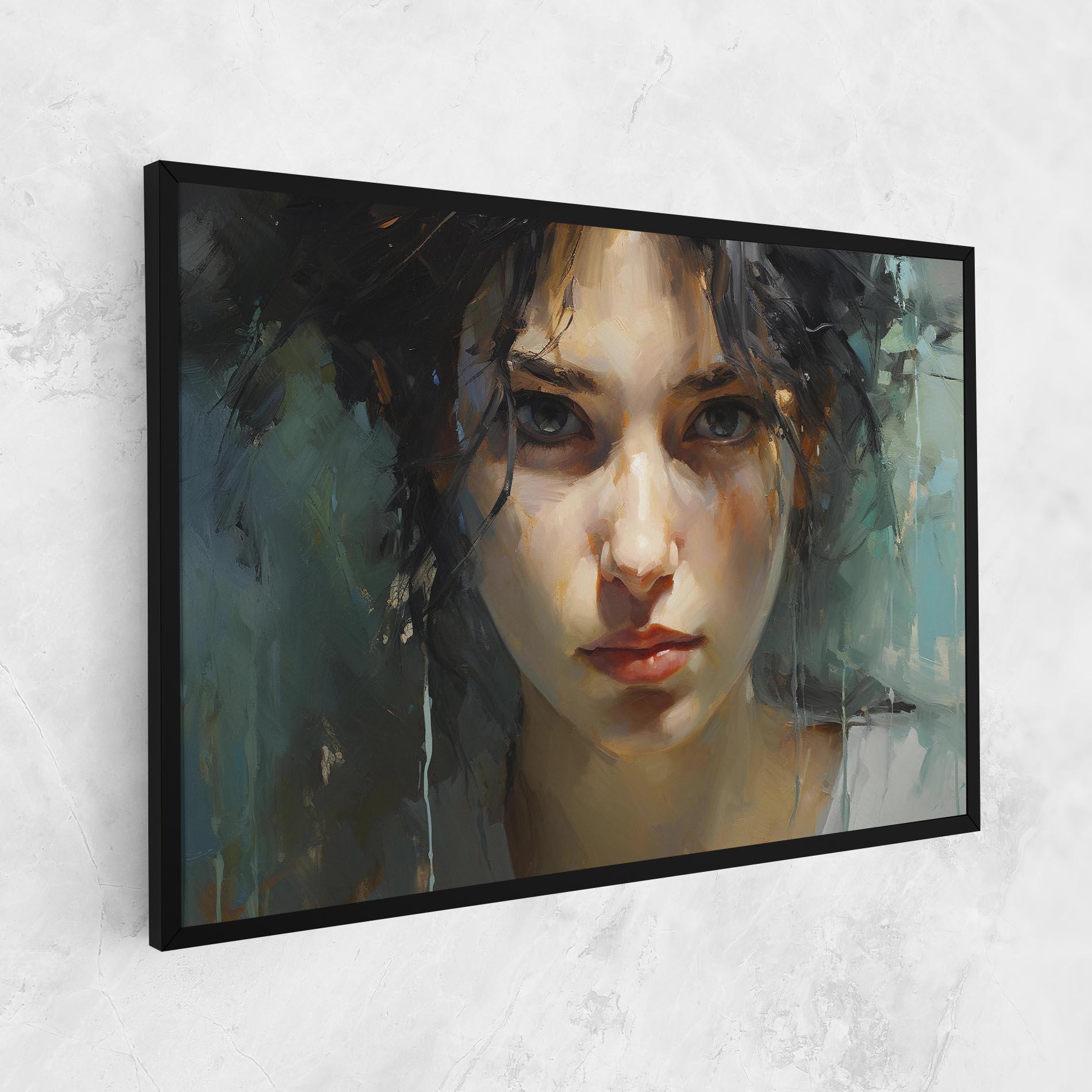 Tablou Canvas Intense Portrait mockup 1