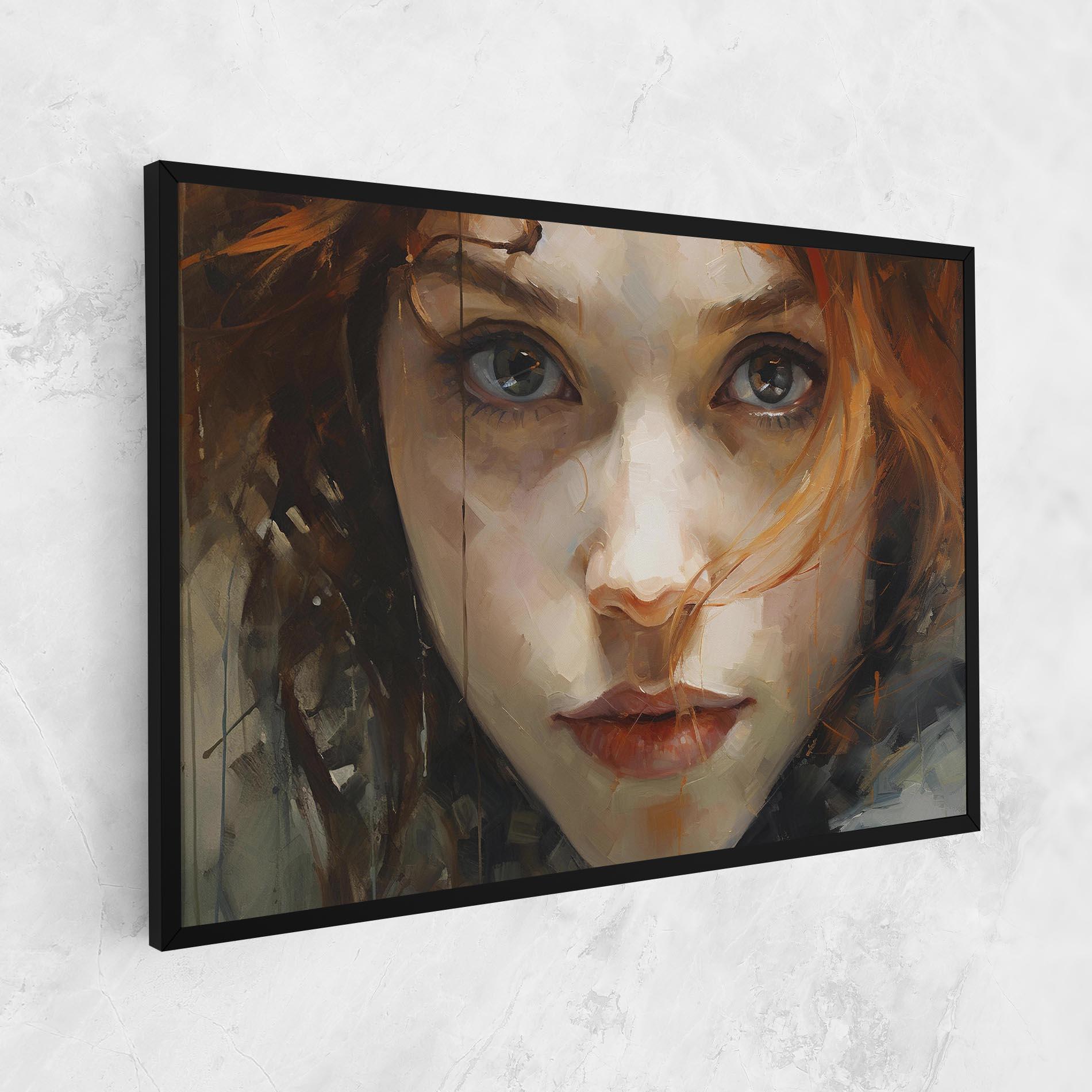 Tablou Canvas Portrait Oil Painting mockup 1