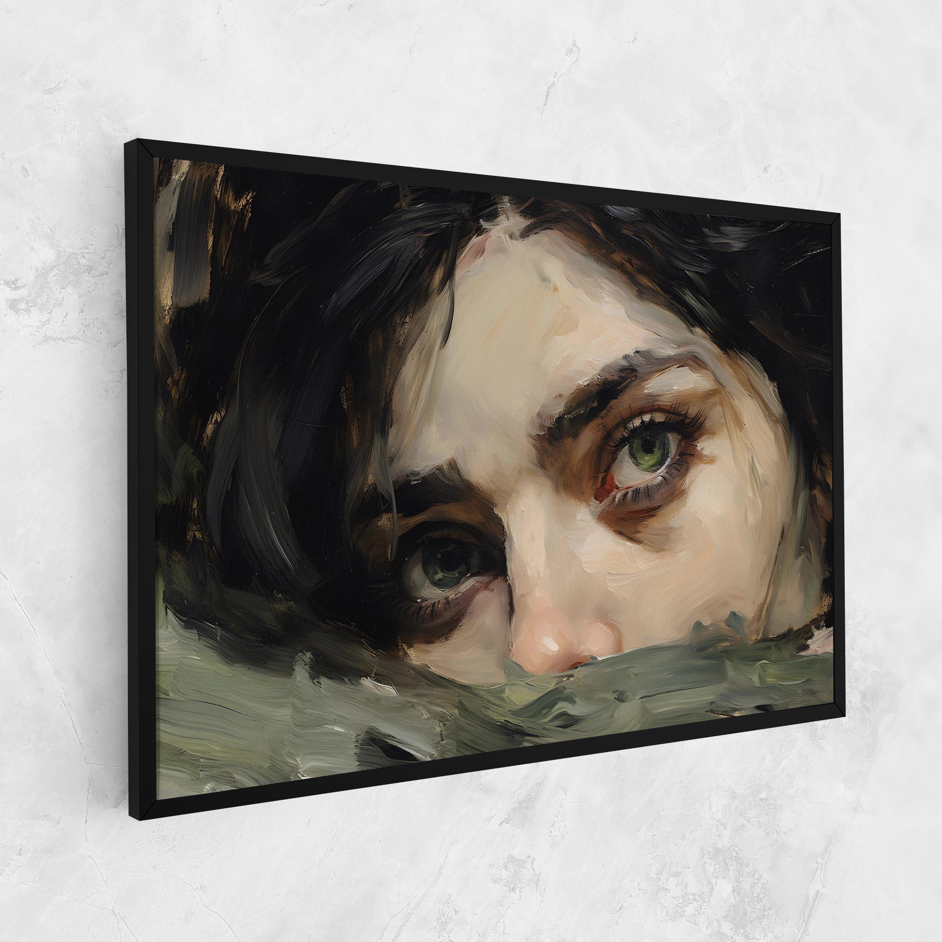 Tablou Canvas Pupil Green Iris mockup 1