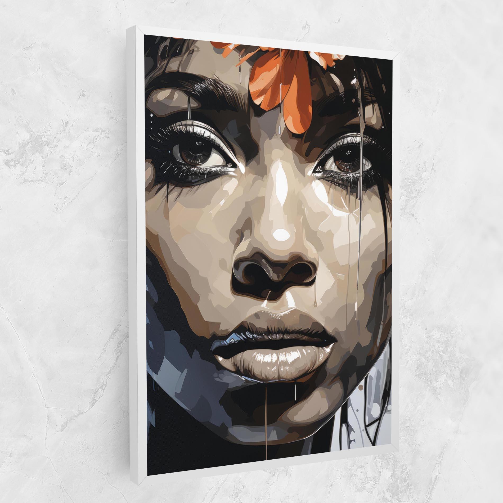 Tablou Canvas Pretty Girl Portrait mockup 1