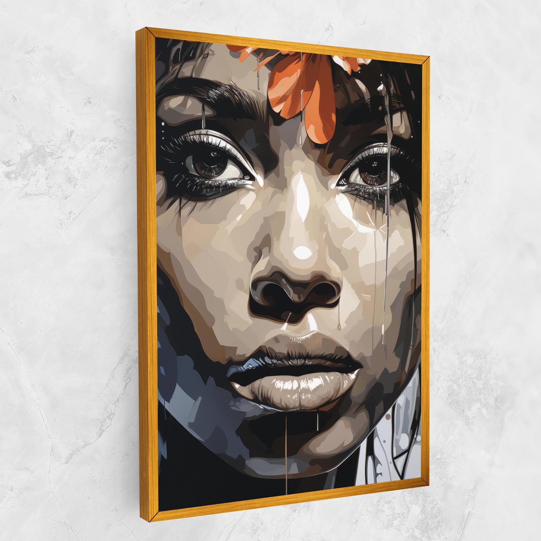 Pretty Girl Portrait mockup 1