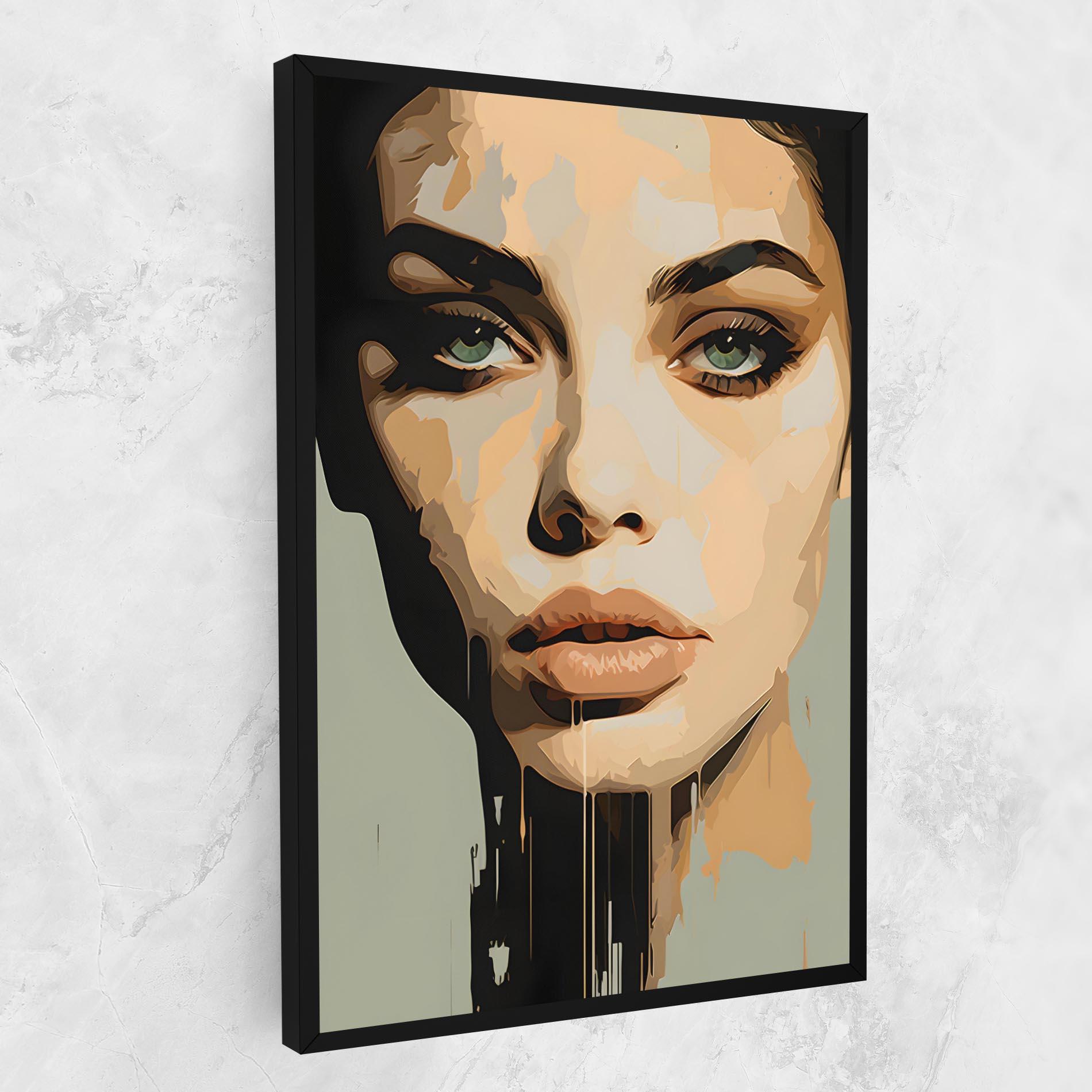 Tablou Canvas Apologetic Face mockup 1