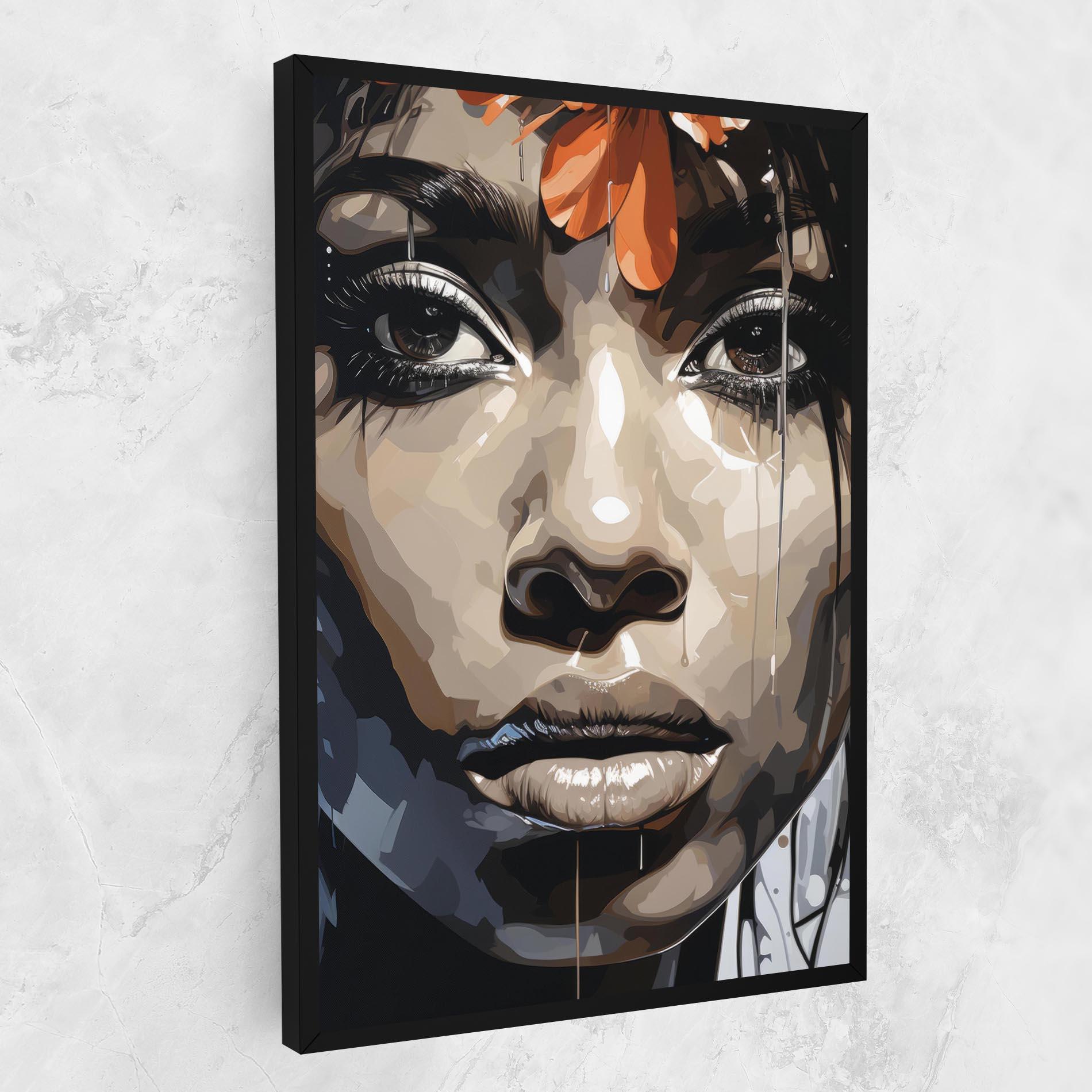 Tablou Canvas Pretty Girl Portrait mockup 1