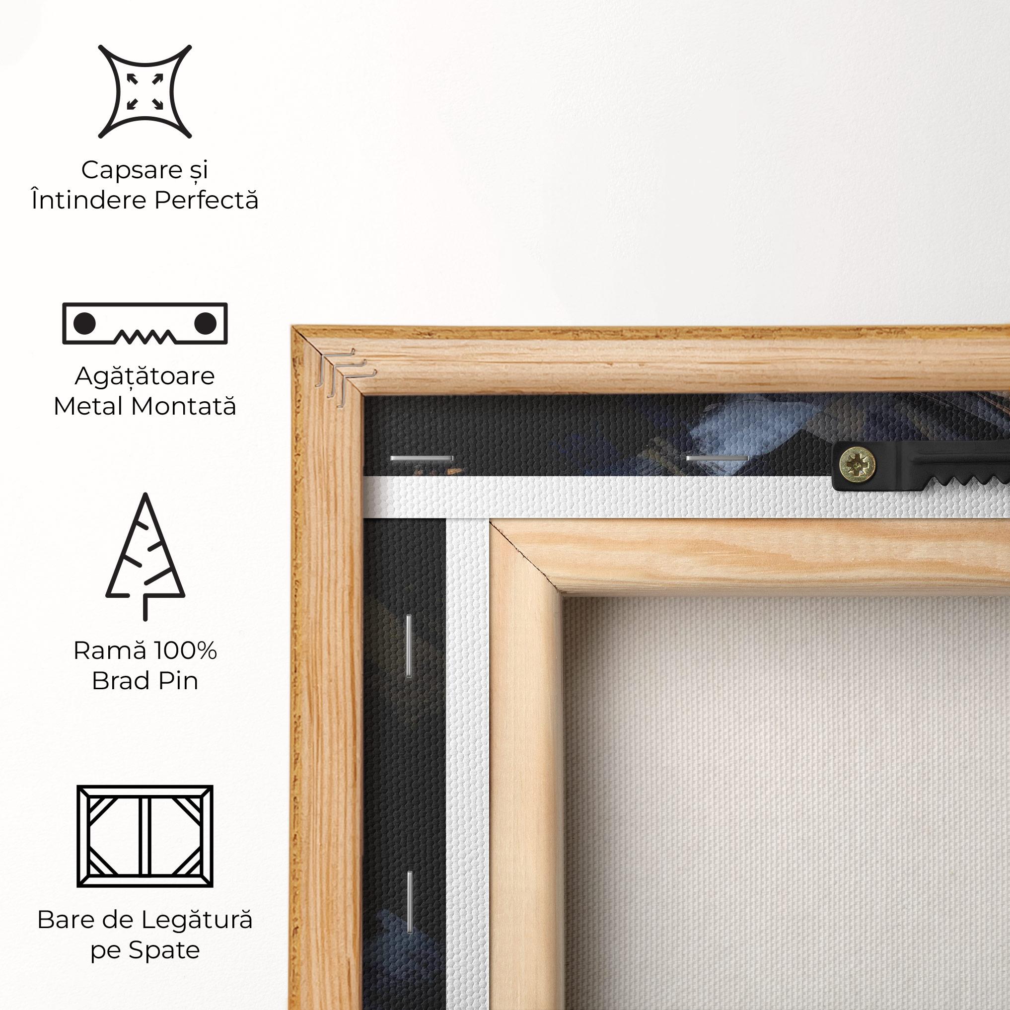 Tablou Canvas Acrylic Asian Portrait mockup 5