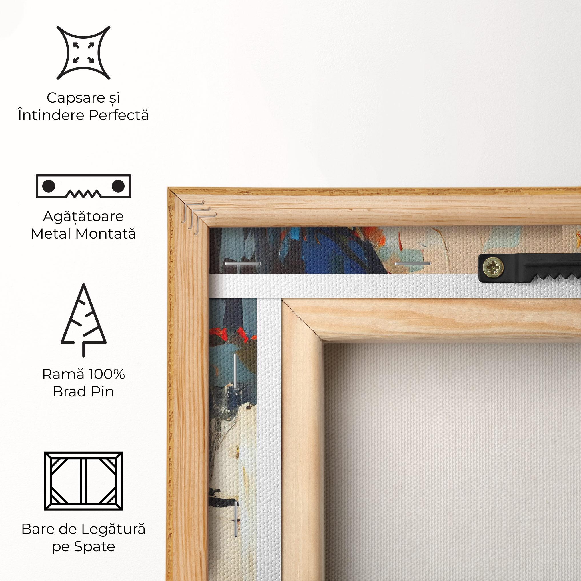 Tablou Canvas Beautiful Brunette Woman mockup 5