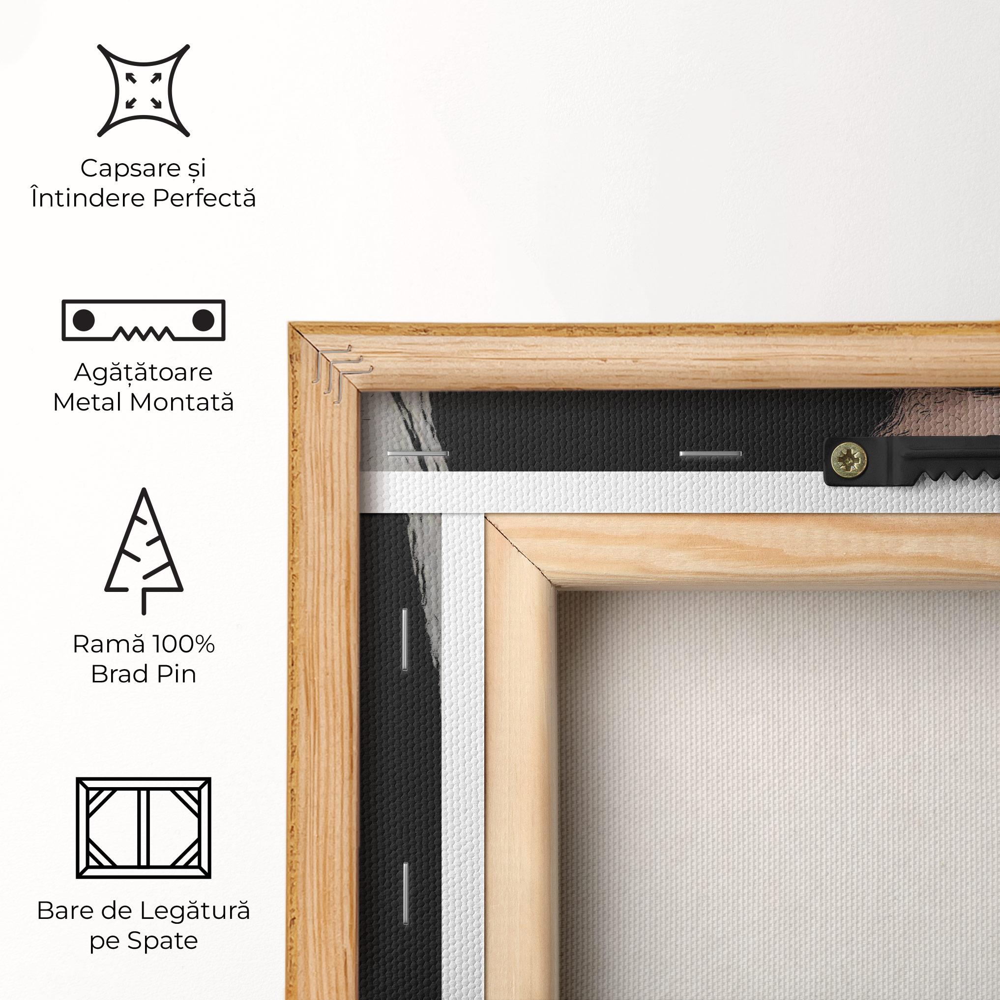 Tablou Canvas Big Eyes Portrait mockup 5