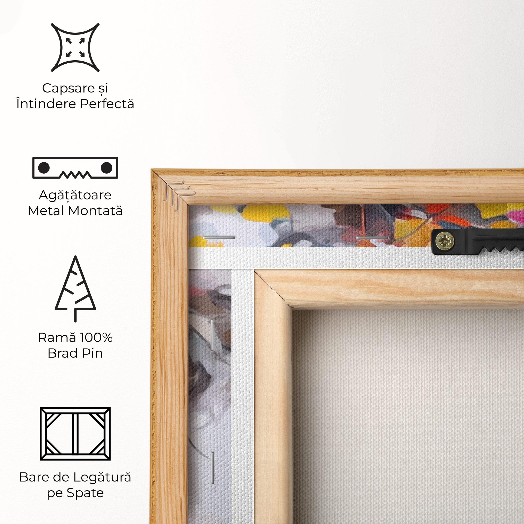 Tablou Canvas Colorful Hair Portrait mockup 5