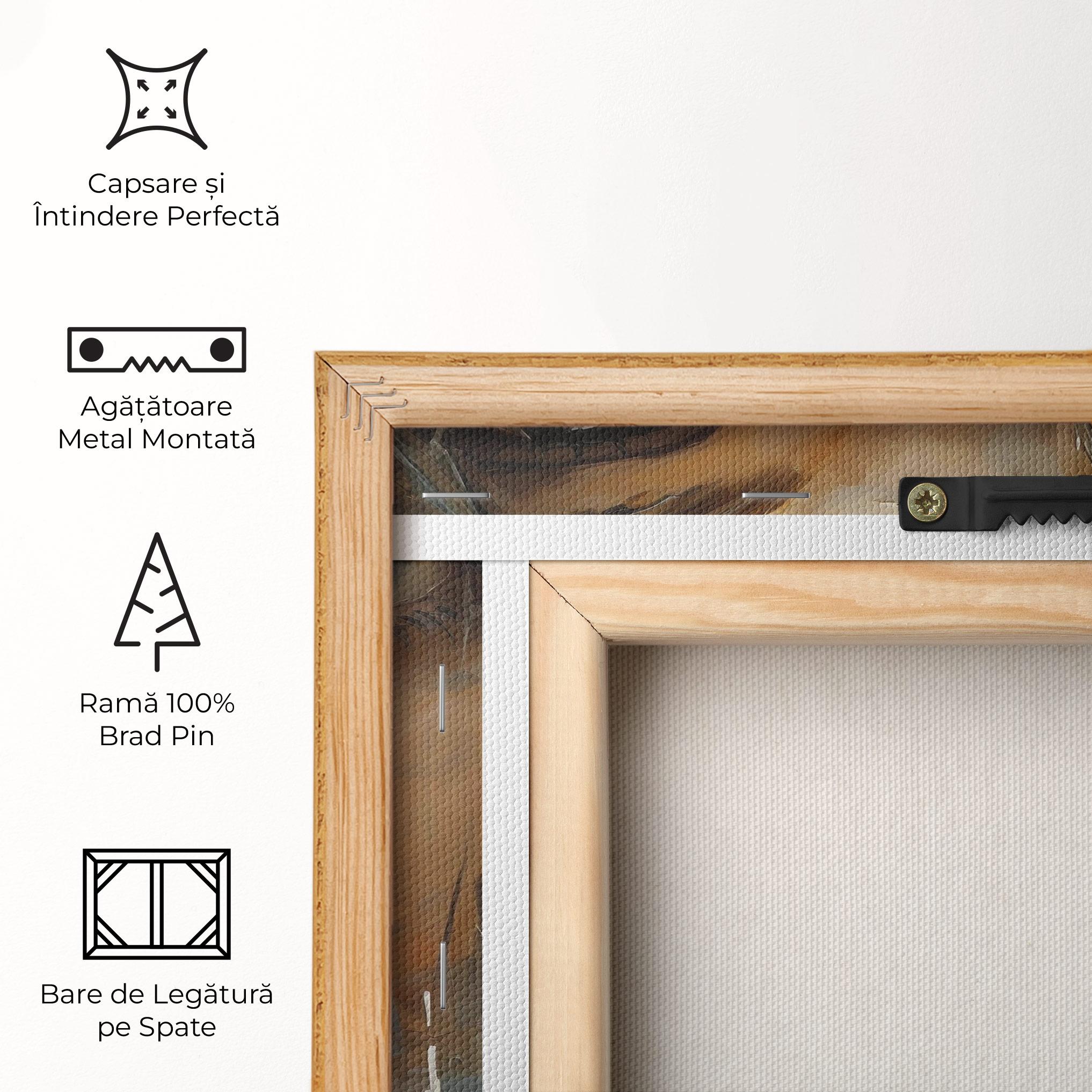 Tablou Canvas Expressive Portrait mockup 5