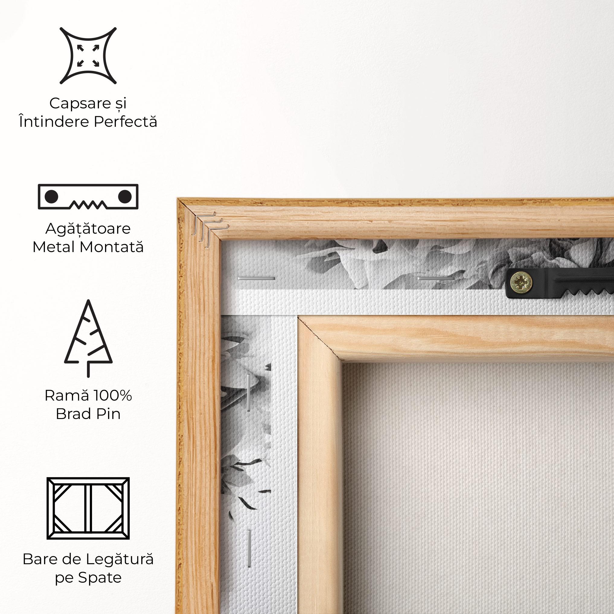 Tablou Canvas Flower Crown Woman mockup 5