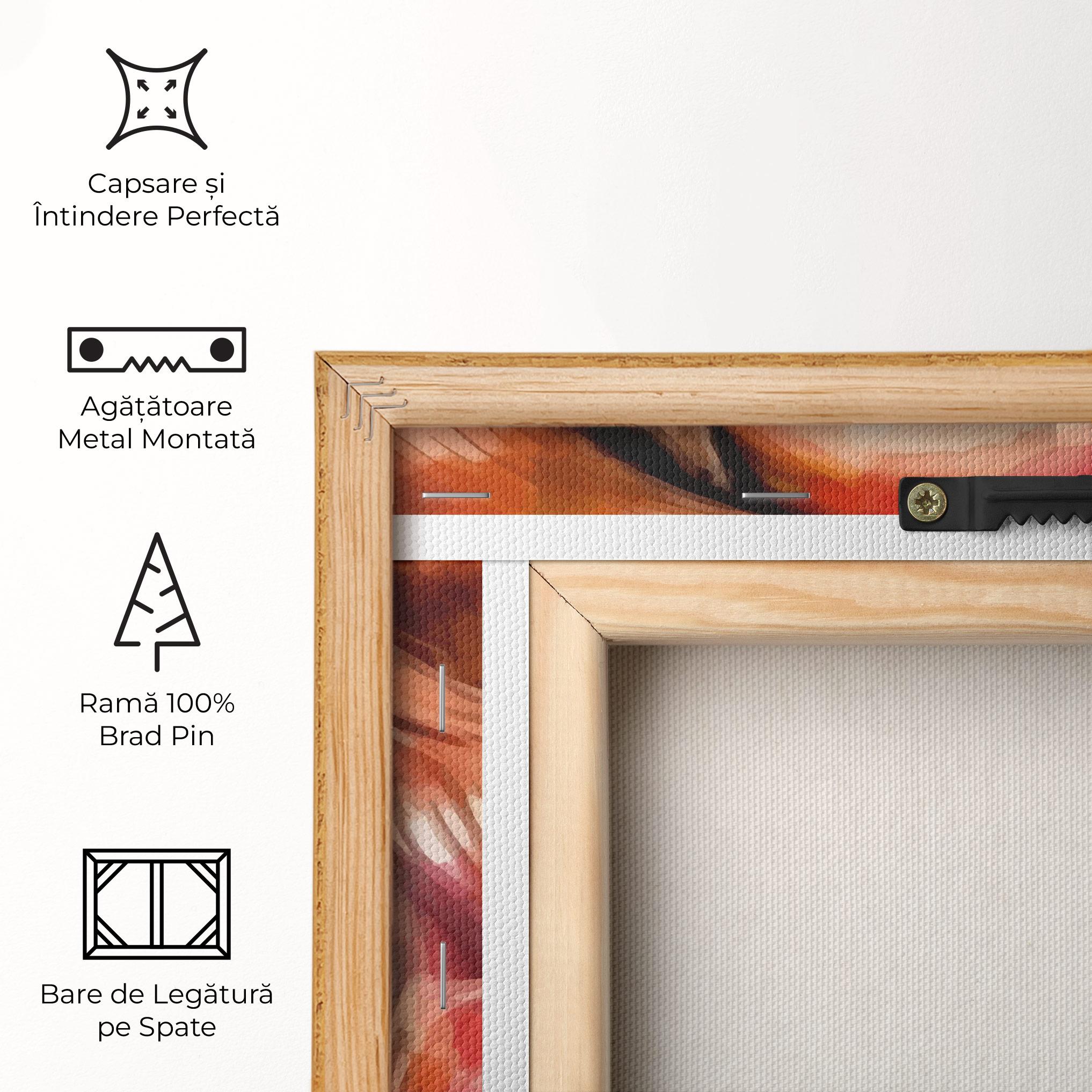 Tablou Canvas Hat Portrait Girl mockup 5