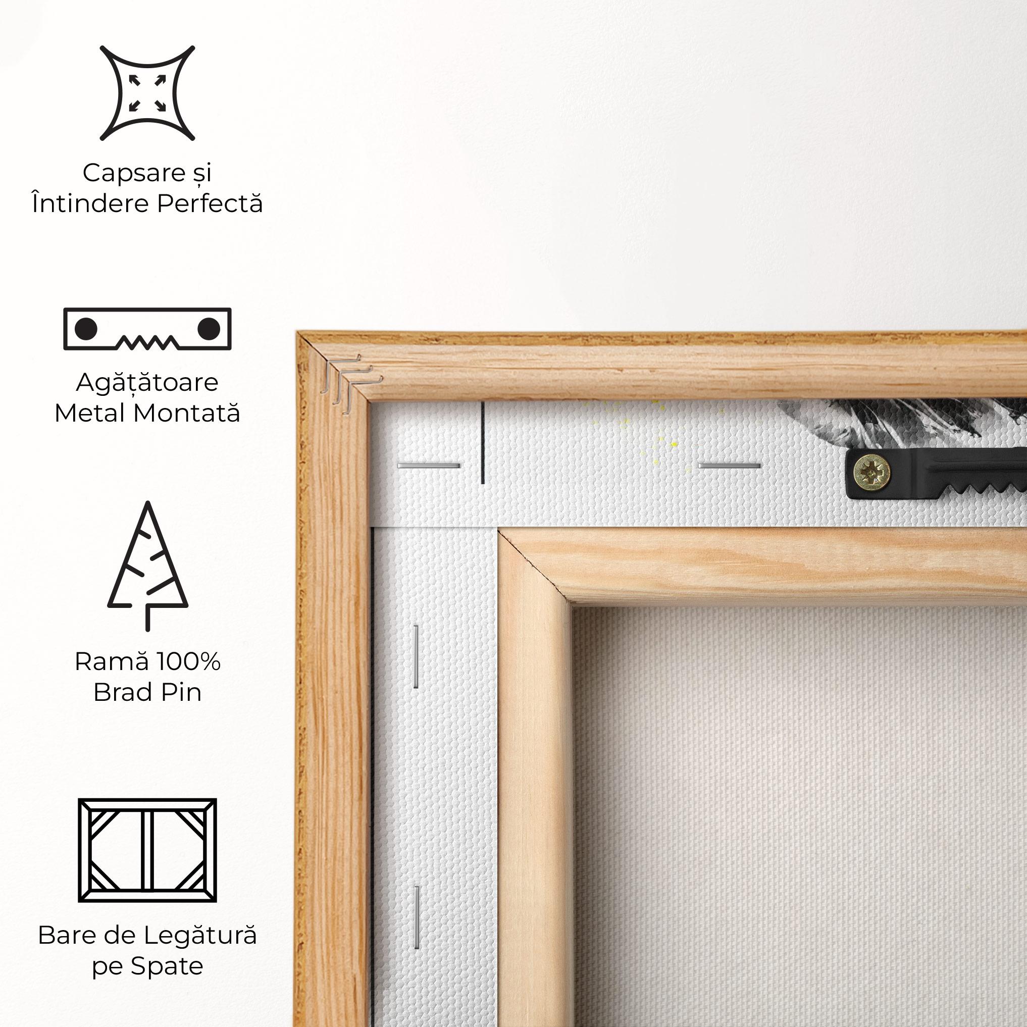 Tablou Canvas Ink Splash Portrait mockup 5