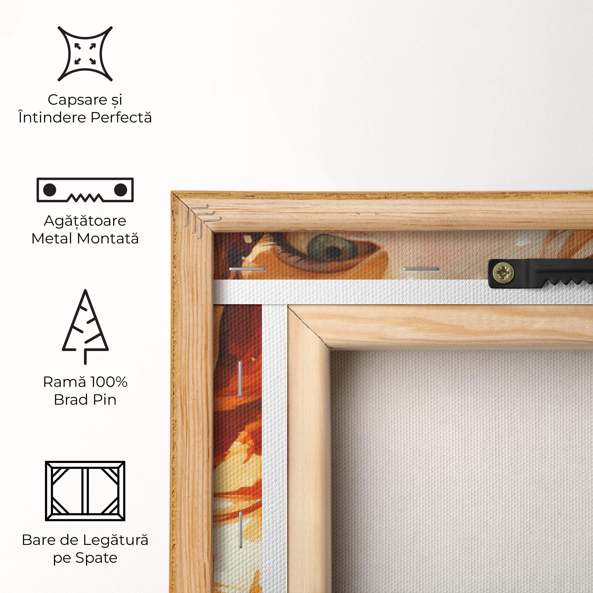 Tablou Canvas Pretty Woman Portrait mockup 5