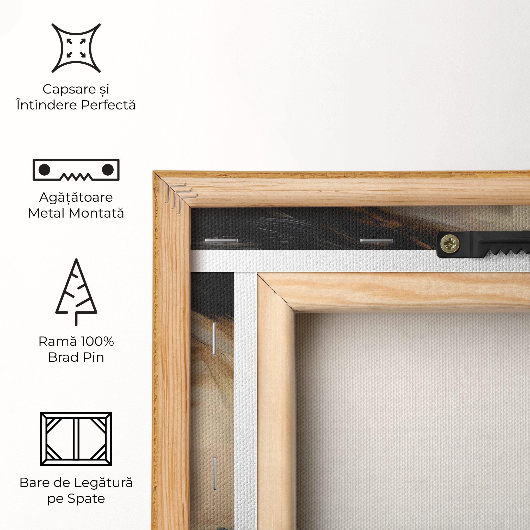 Tablou Canvas Pupil Green Iris mockup 5