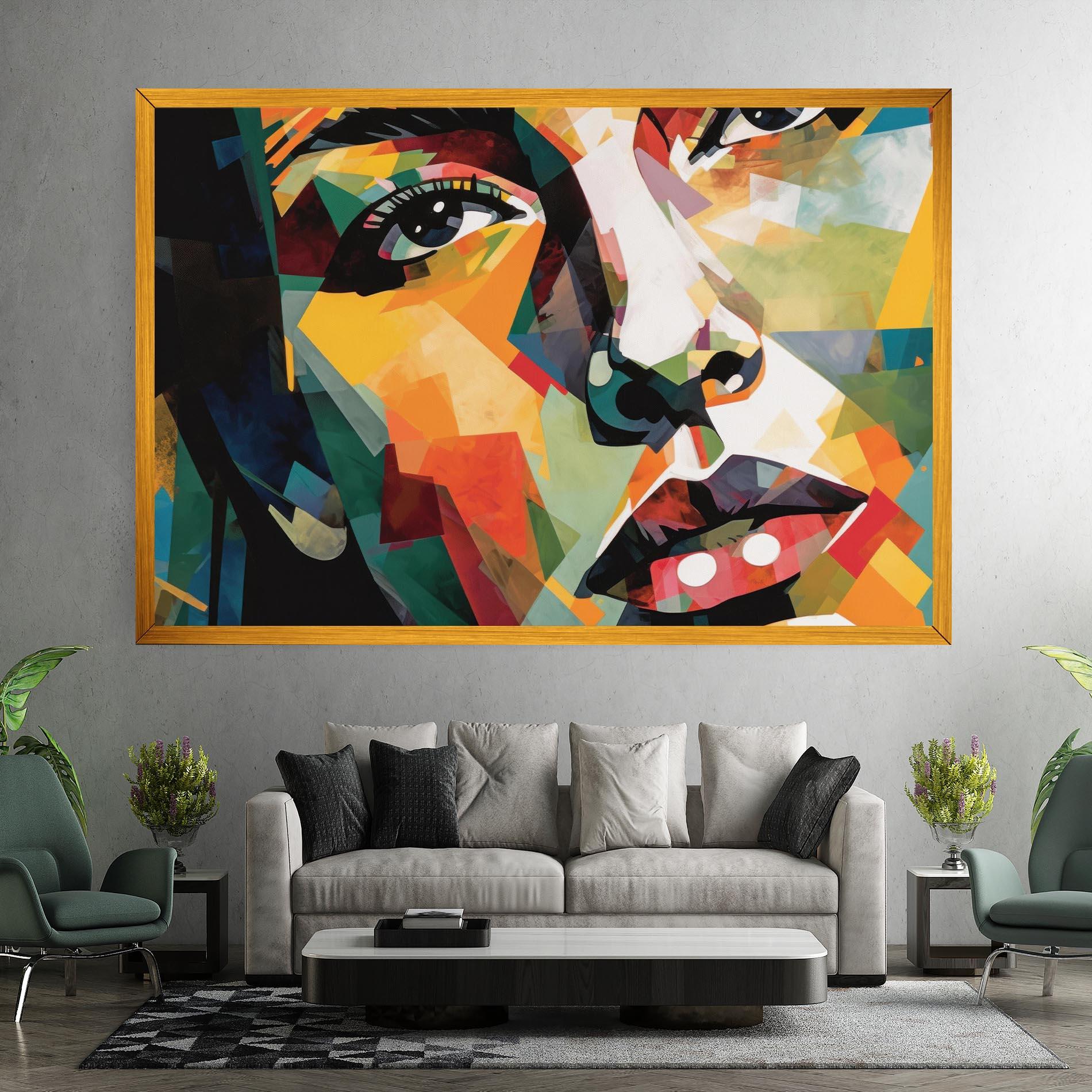 Tablou Canvas Neoexpressionism mockup 7