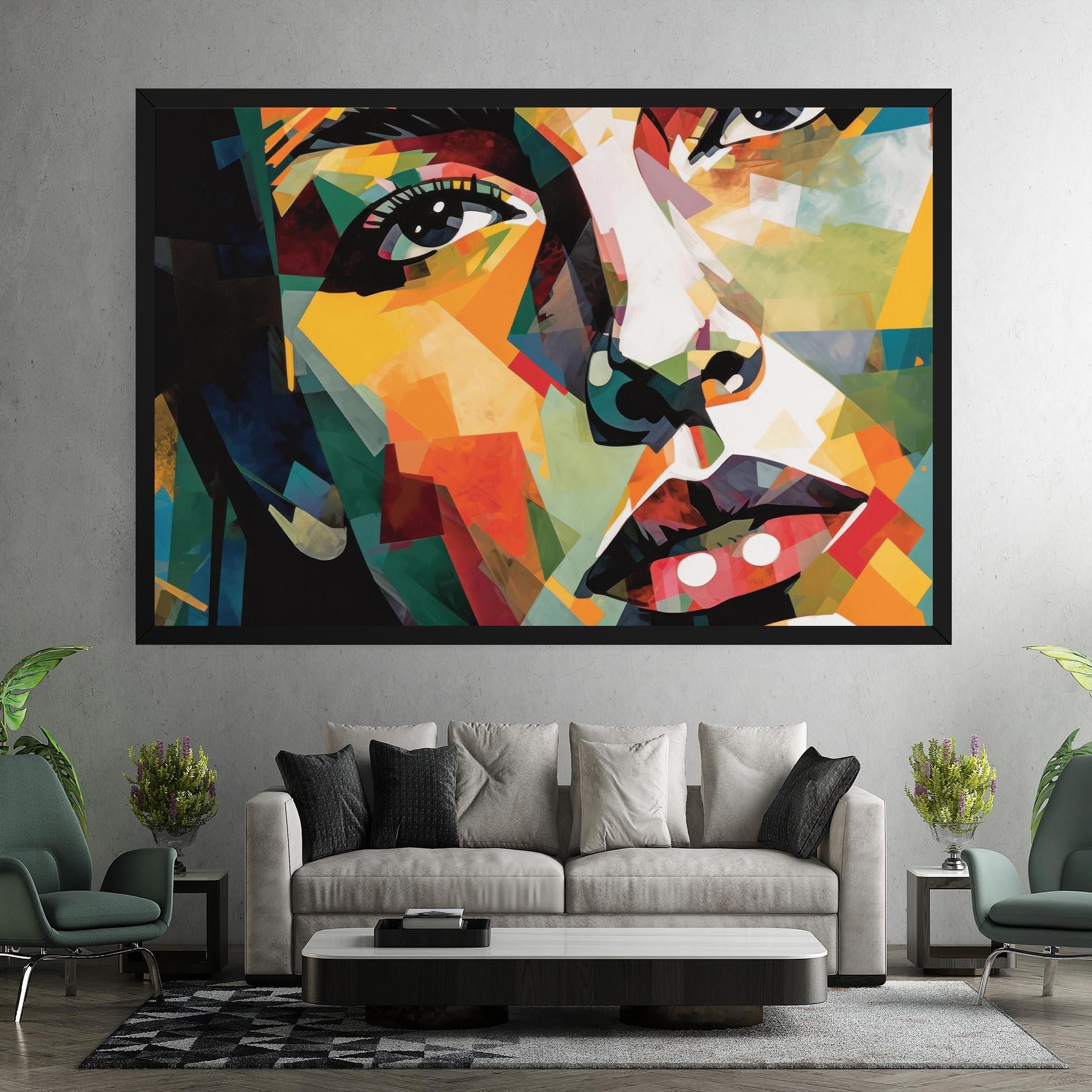 Tablou Canvas Neoexpressionism mockup 7