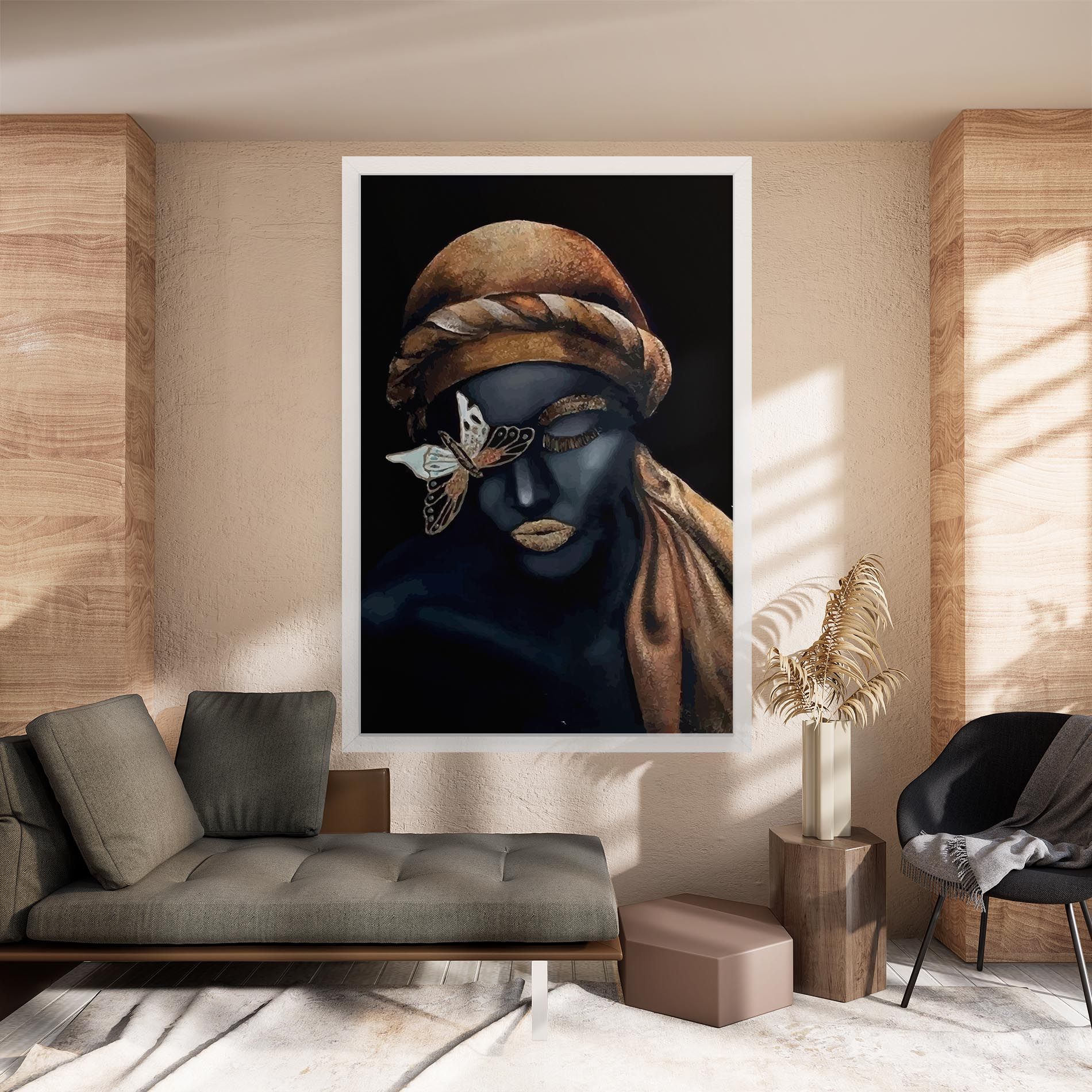 Butterfly Lady mockup 8